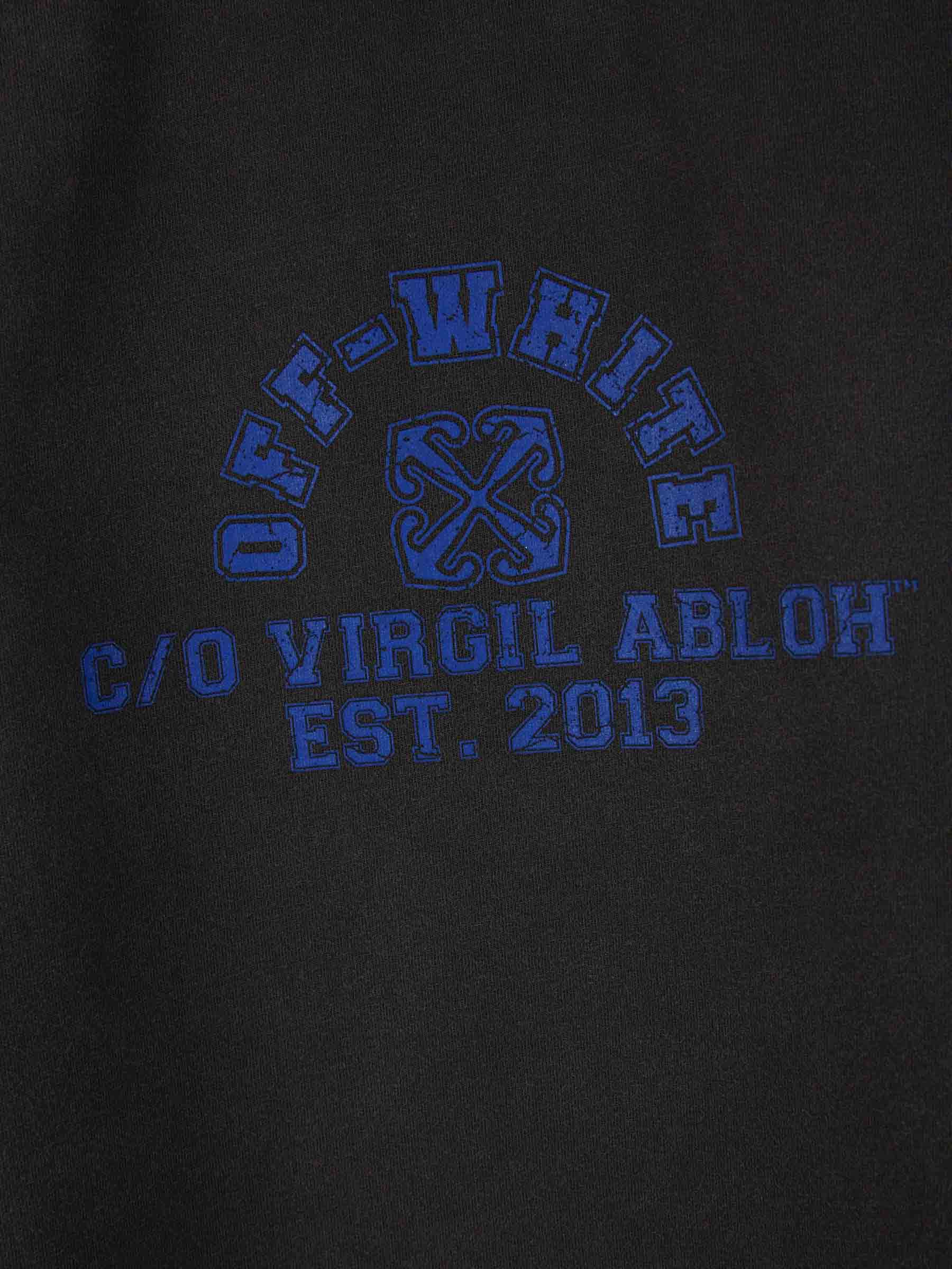Outlet online Off-White Hombre Camiseta Estampada Algodón color Marrón Oscuro sku 553-003503 01 - Foto 4