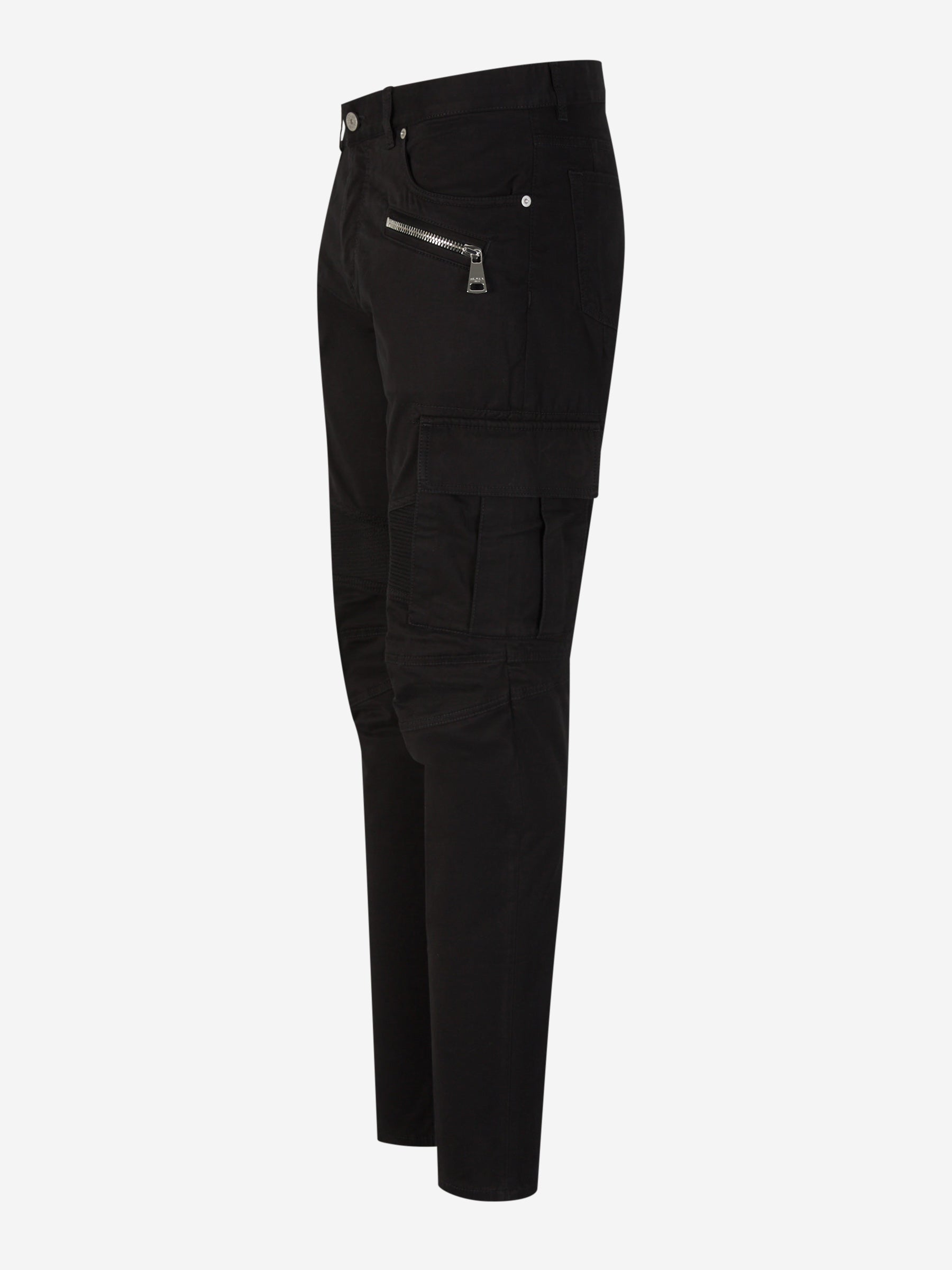 Outlet online Balmain Hombre Pantalones Cargo Algodón color Negro sku 522-002549 01 - Foto 2
