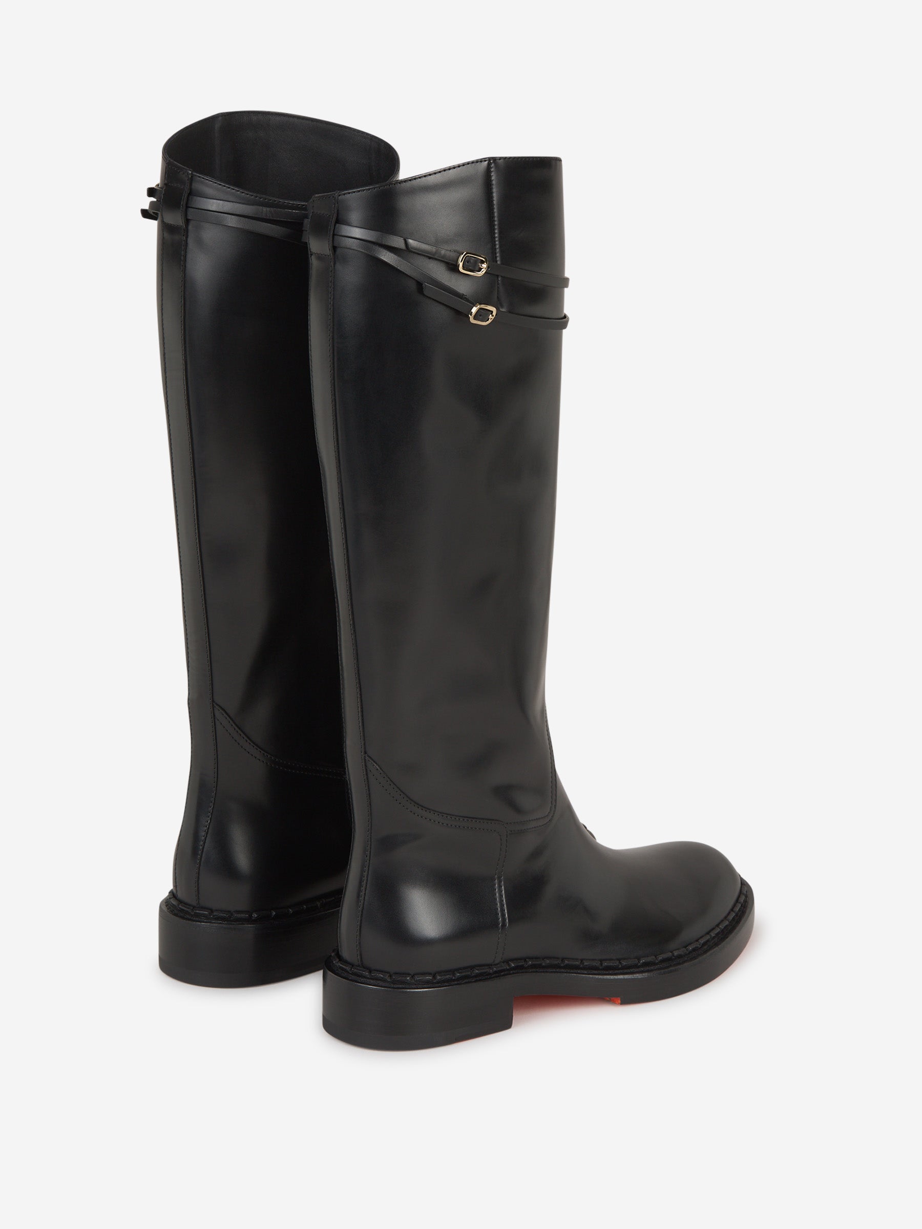 Santoni Botas Piel color Negro sku 805-000664 01 - Foto 3