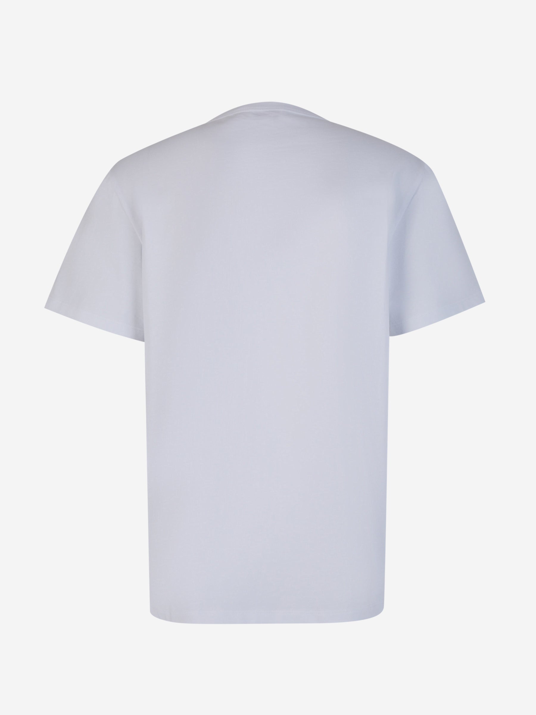 Outlet online McQueen Hombre Camiseta Skull Algodón color Blanco sku 553-003580 01 - Foto 2