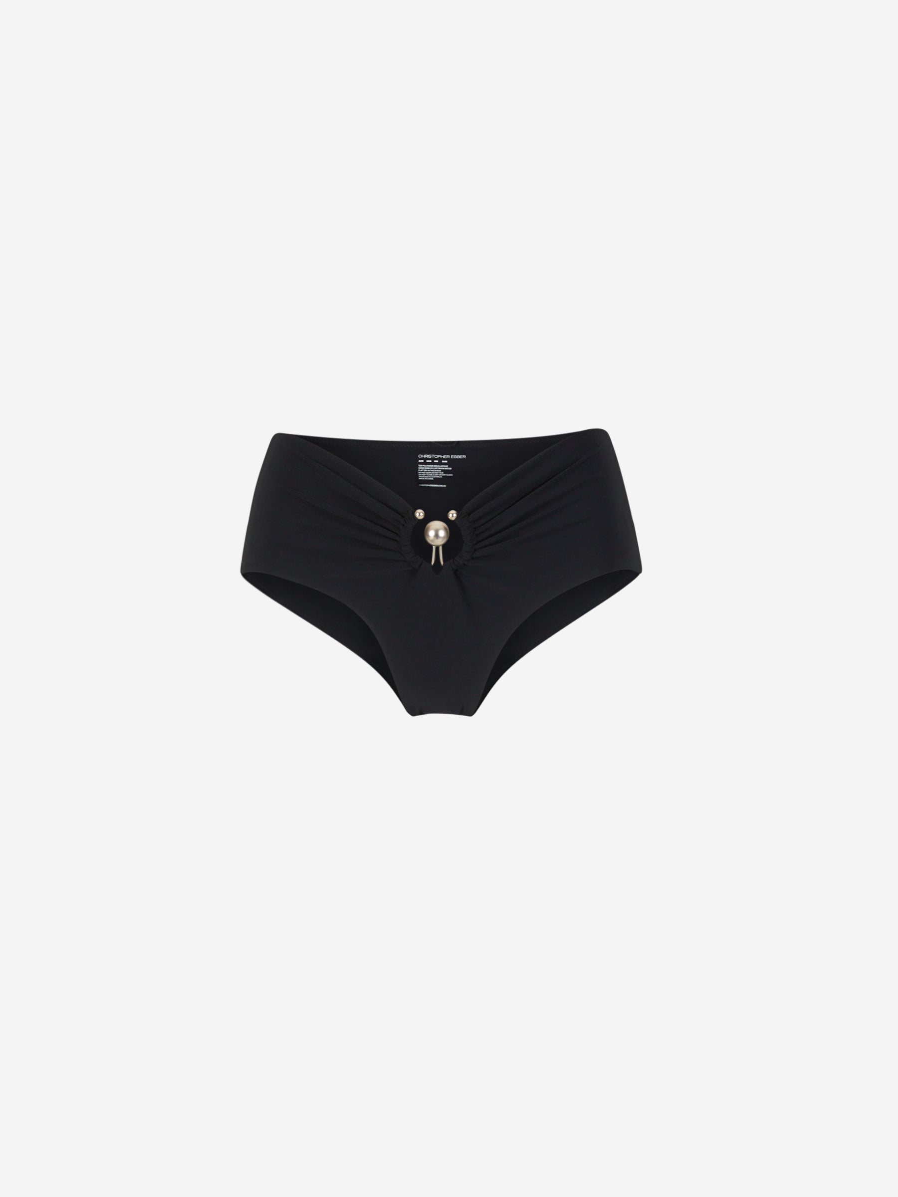 Outlet online Christopher Esber Mujer Braguita Bikini Orbit color Negro sku 781-000549 01 - Foto 1
