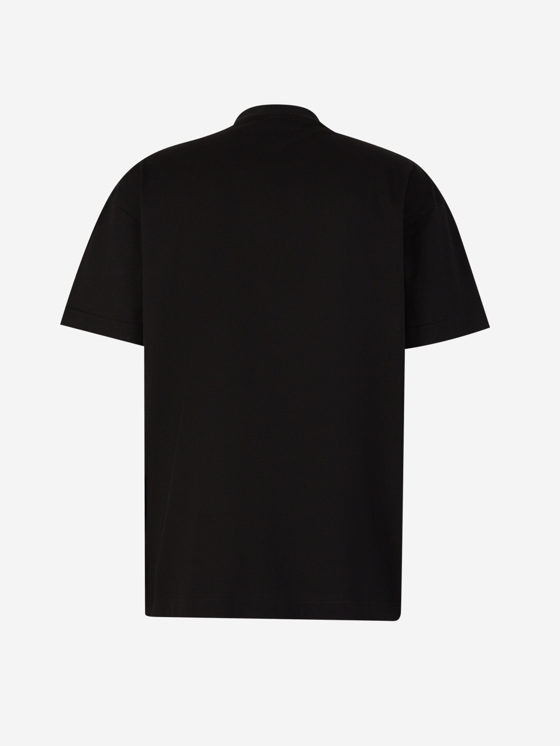 Outlet online Palm Angels Hombre Camiseta Monograma Pin color Negro sku 553-003593 01 - Foto 2