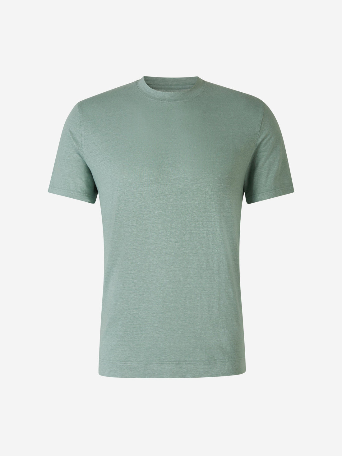 Outlet online Santa Eulalia Hombre Camiseta Punto Lino color Verde Menta sku 553-003693 02 - Foto 1