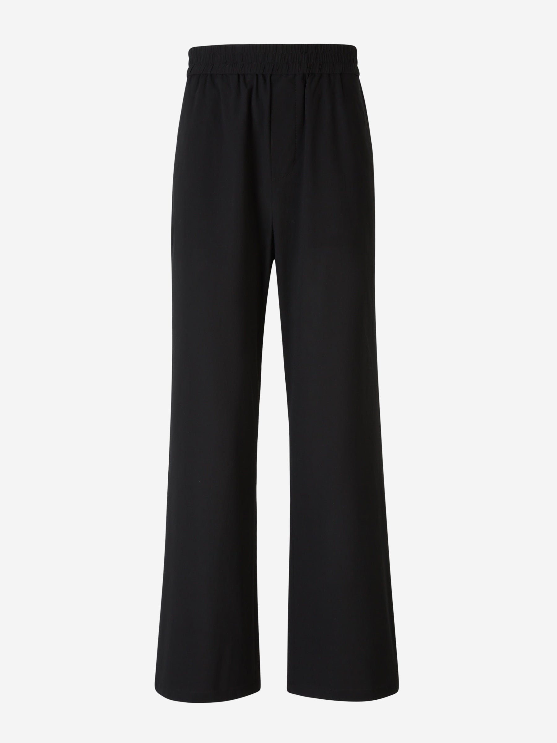 Outlet online Ami Paris Hombre Pantalones Crepé Algodón color Negro sku 521-002999 01 - Foto 1