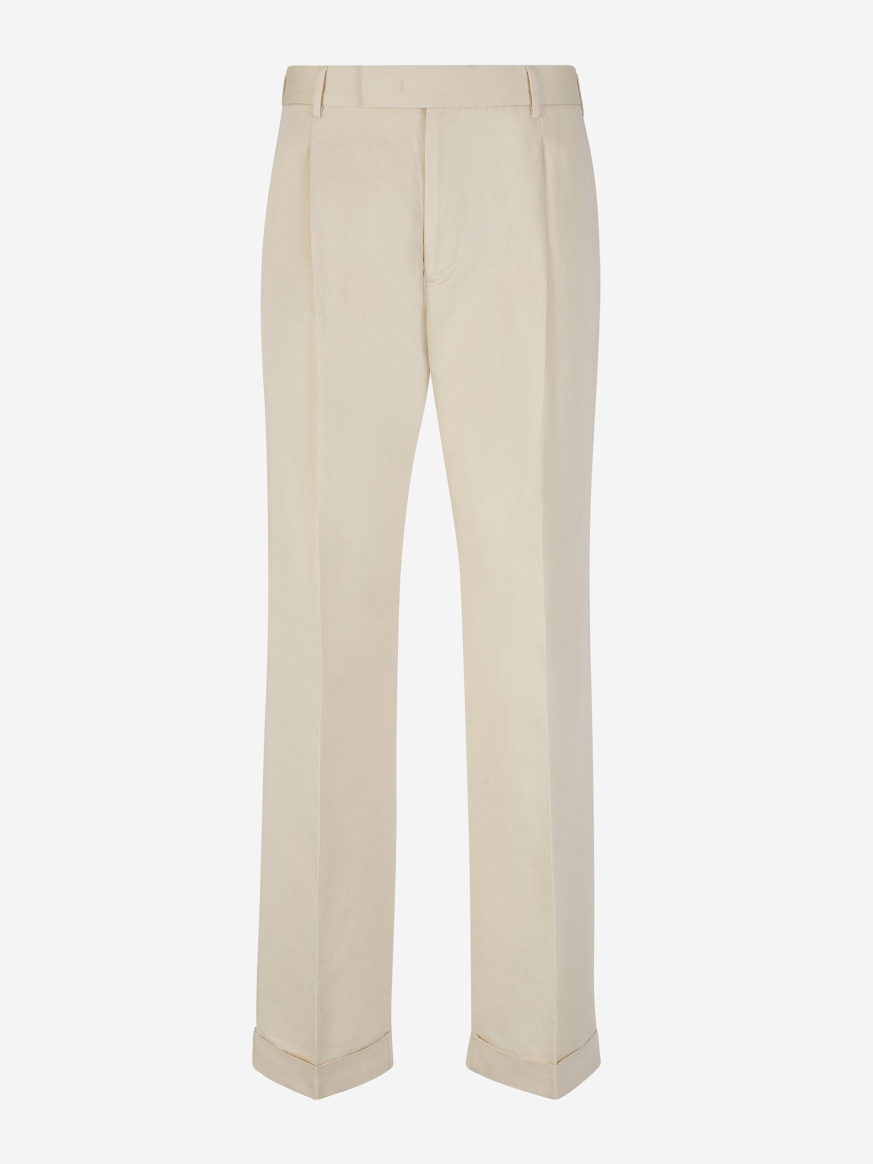 Outlet online PT Torino Hombre Pantalones Formales Algodón color Beis sku 521-003044 02 - Foto 1