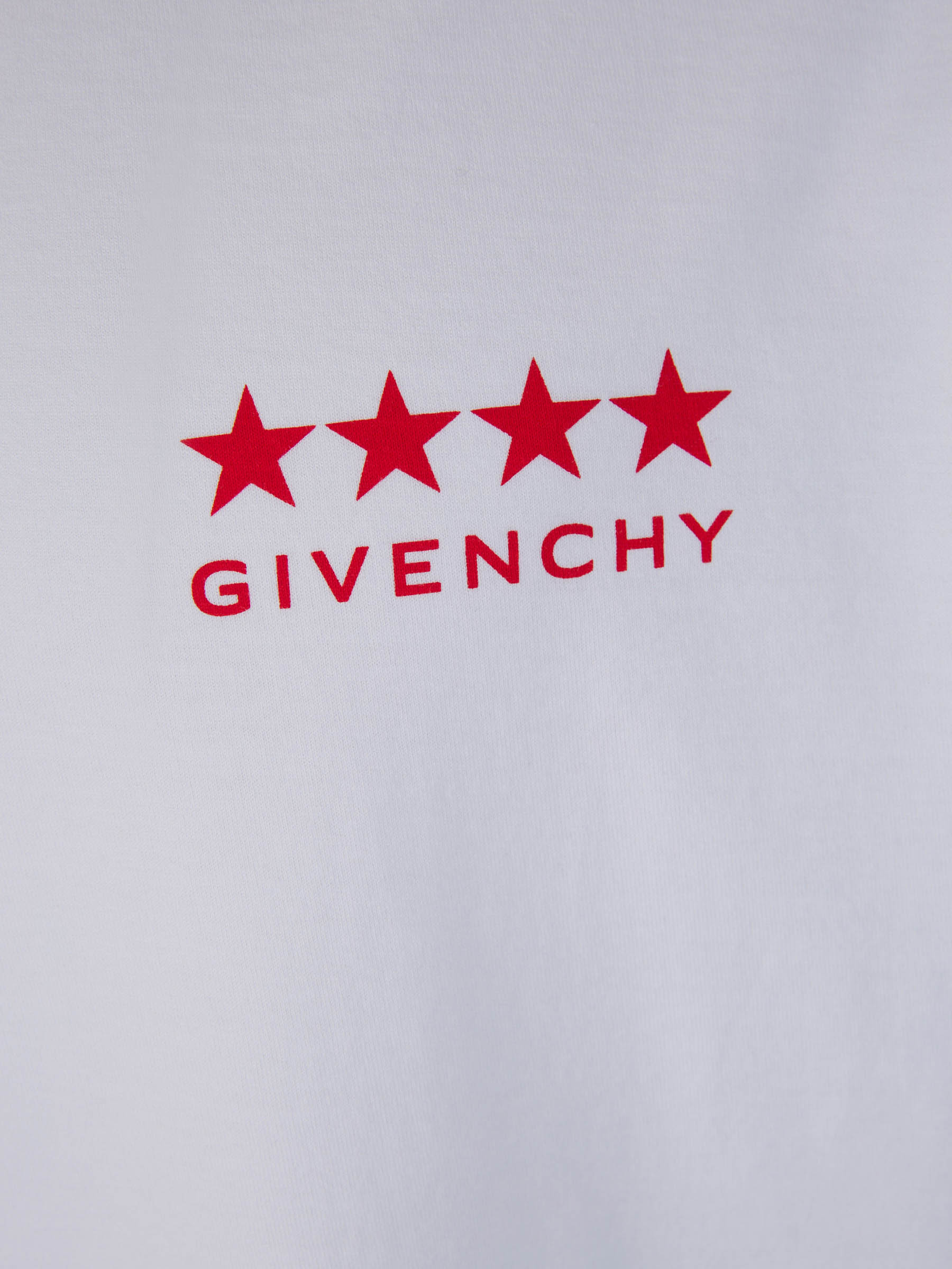 Outlet online Givenchy Hombre Camiseta 4G Algodón color Blanco sku 553-003604 01 - Foto 4