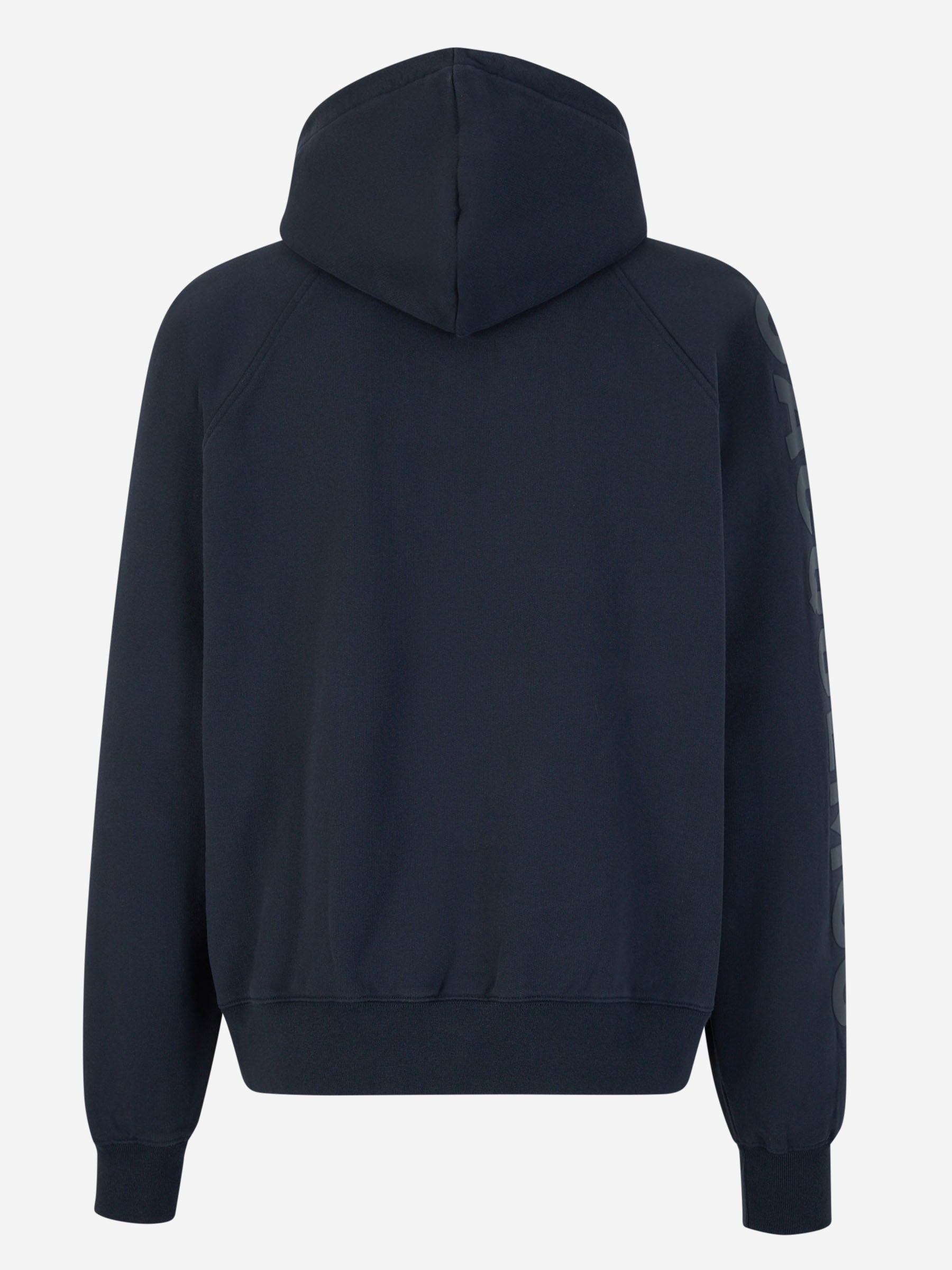 Outlet online Jacquemus Hombre Sudadera Capucha Algodón color Azul Noche sku 545-001564 01 - Foto 3