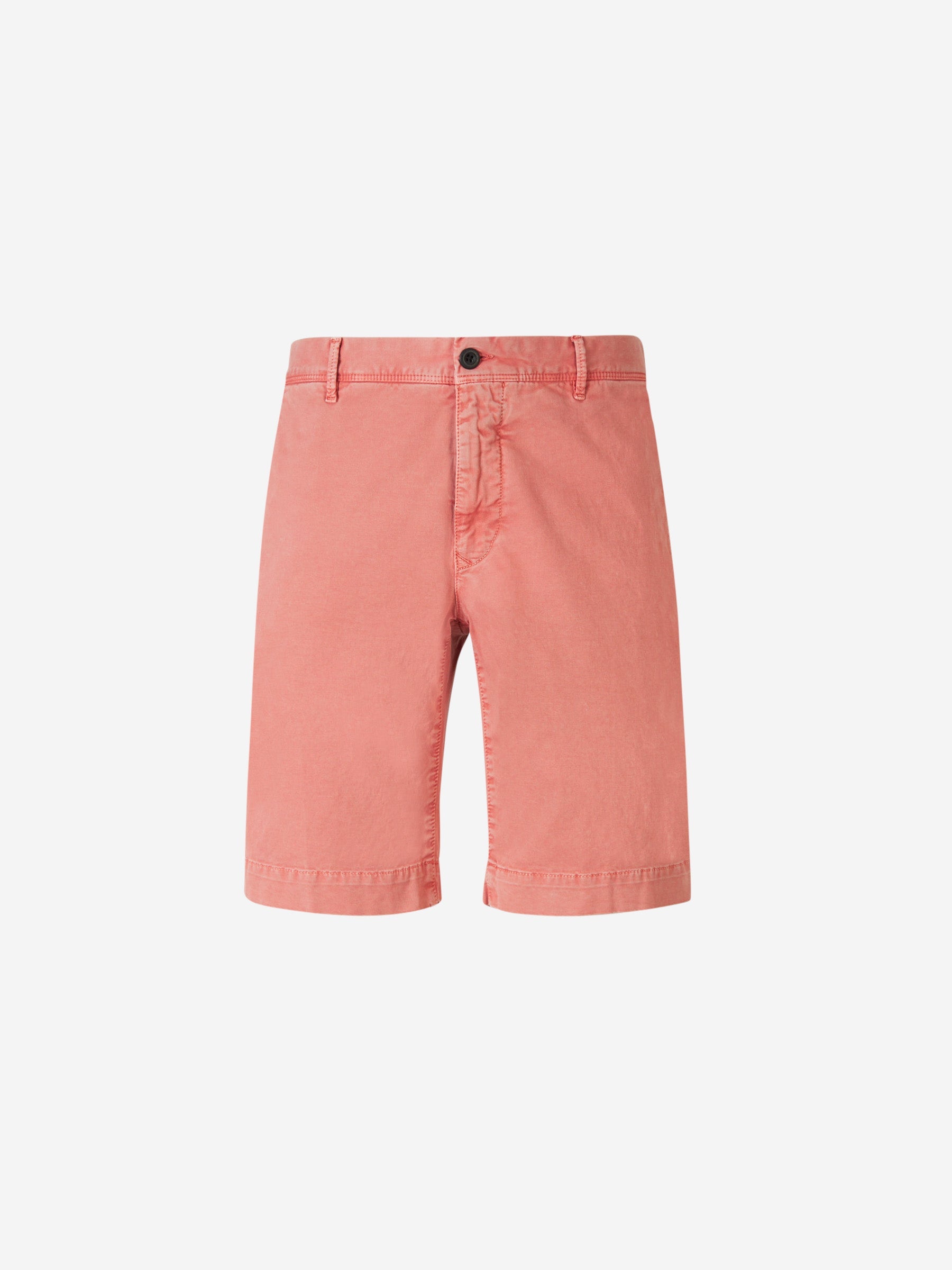Outlet online Incotex Slacks Hombre Bermudas Casual Algodón color Coral sku 523-000919 01 - Foto 1