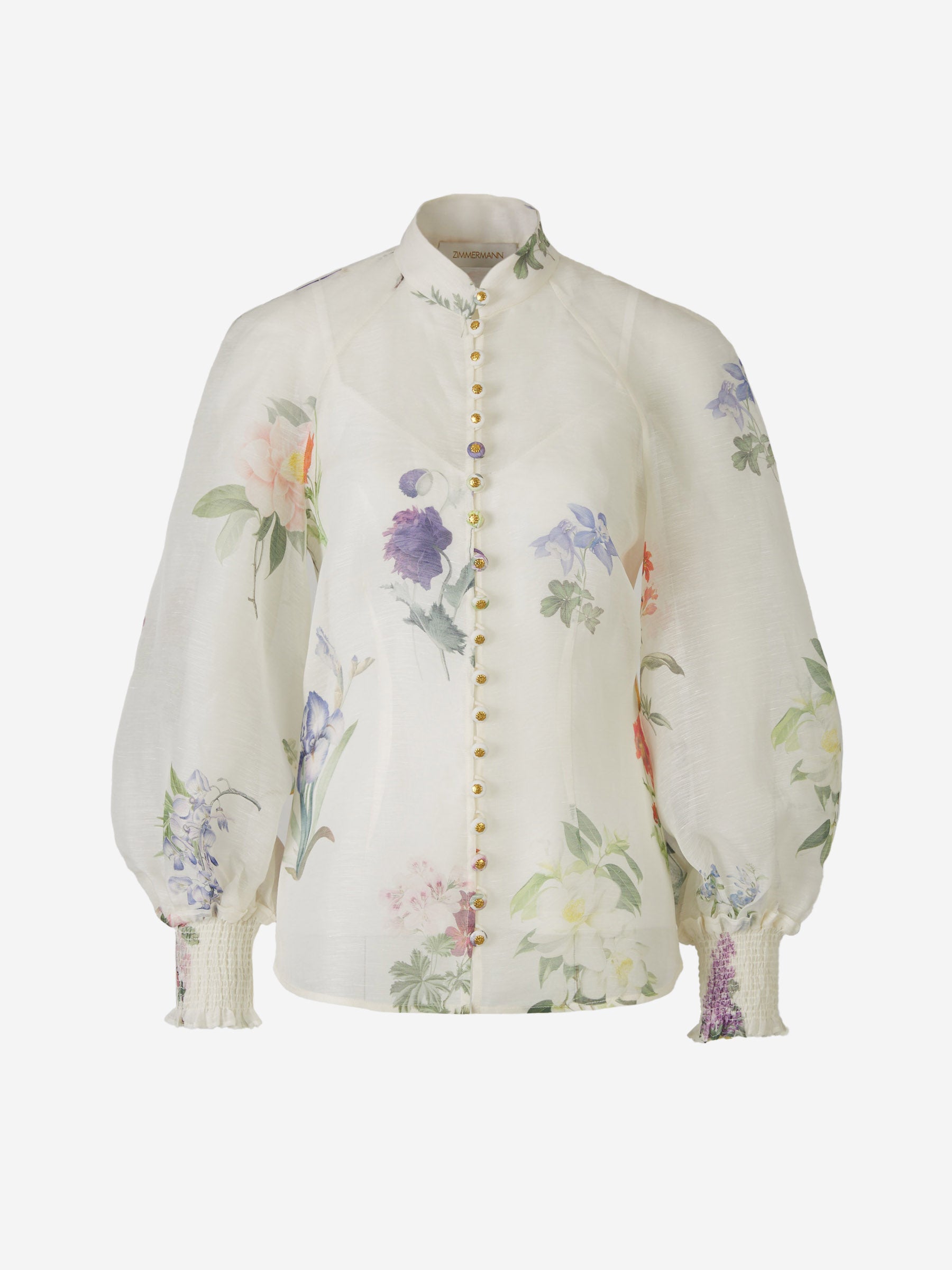 Outlet online Zimmermann Mujer Blusa Natura Organza color Floral sku 701-002074 00 - Foto 1