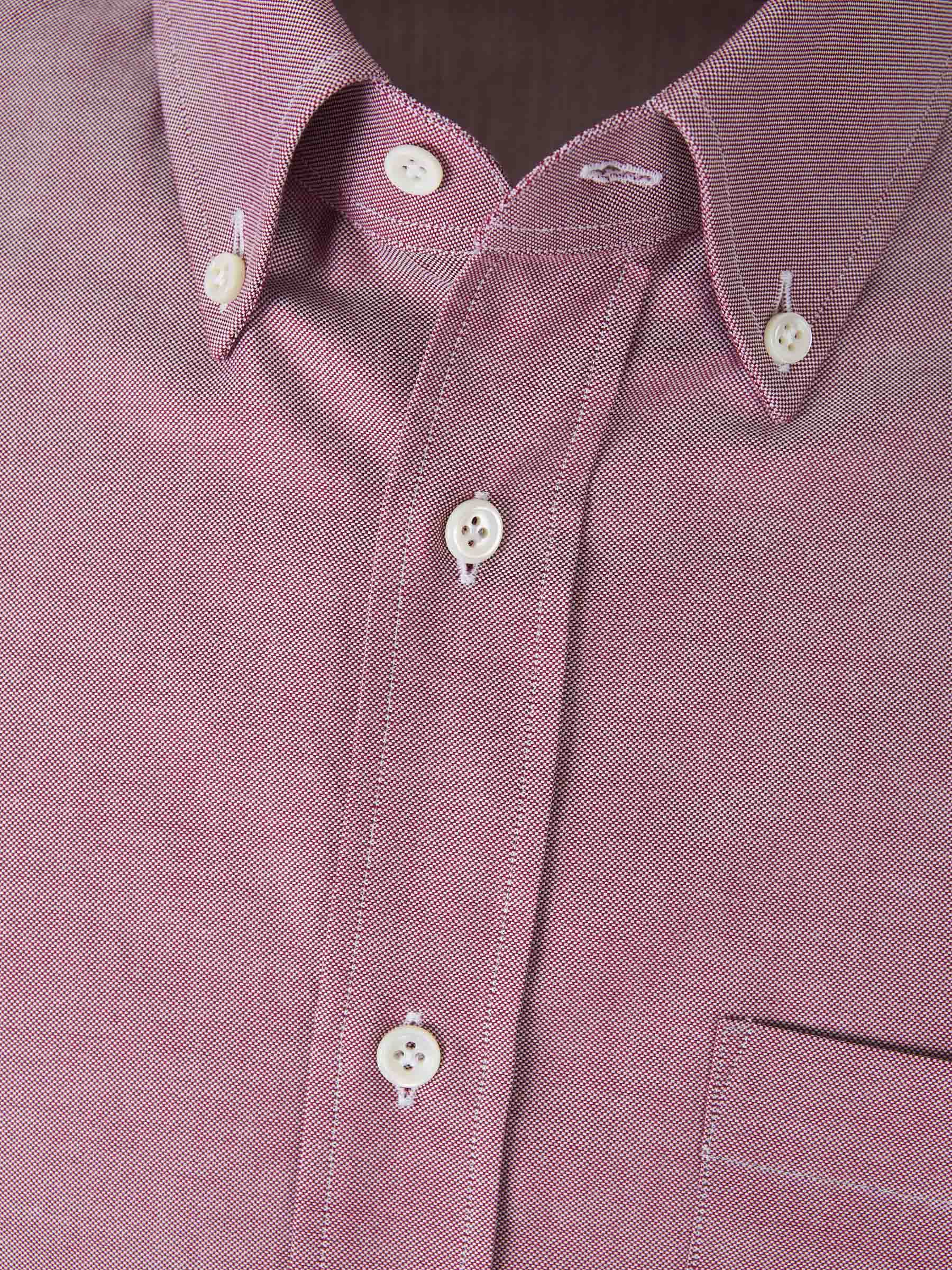 Santa Eulalia Camisa Oxford Bolsillo color Rojo sku 531-006338 01 - Foto 3