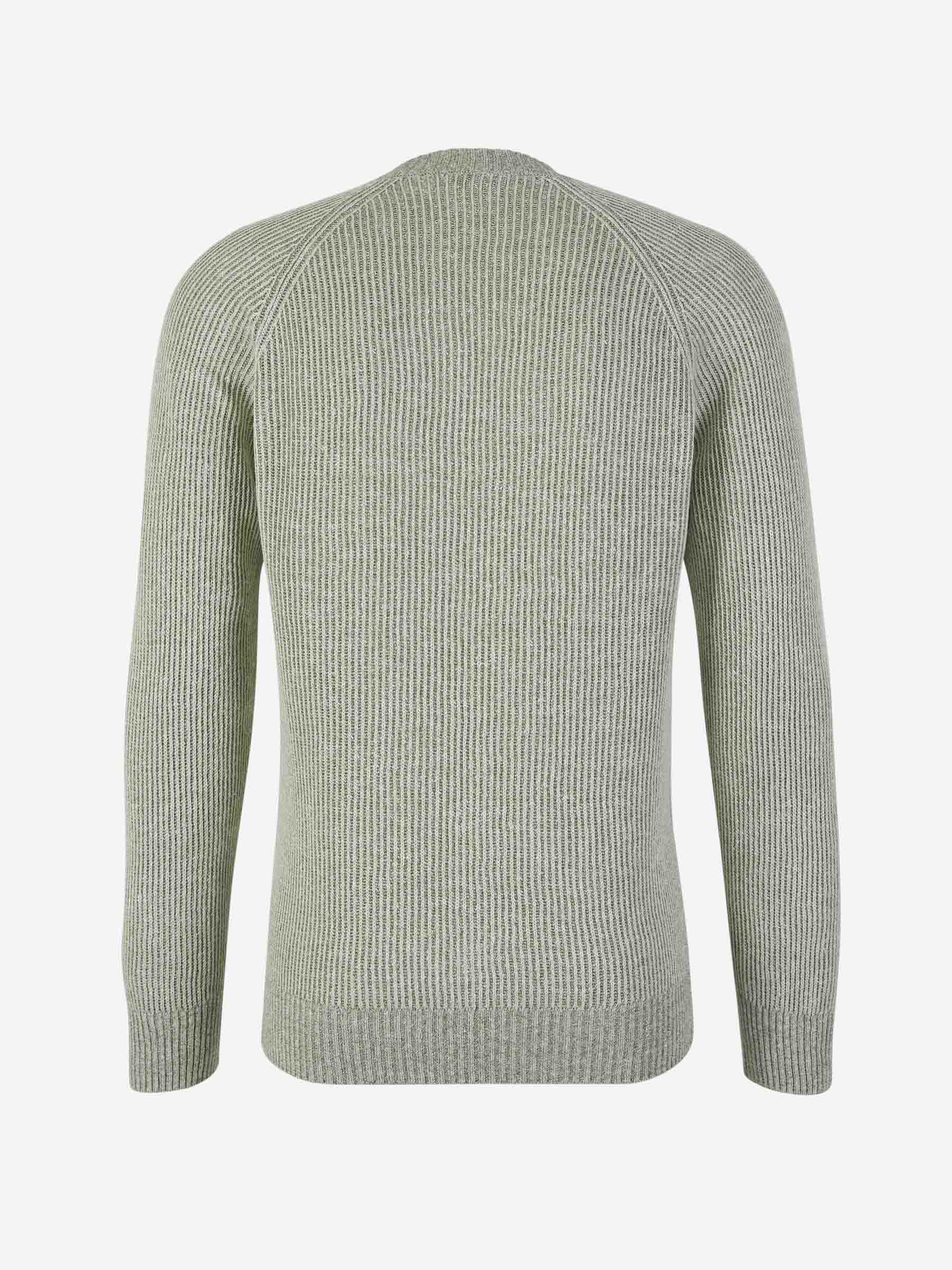 Outlet online Santa Eulalia Hombre Jersey Punto Lino color Verde Menta sku 542-002352 02 - Foto 2