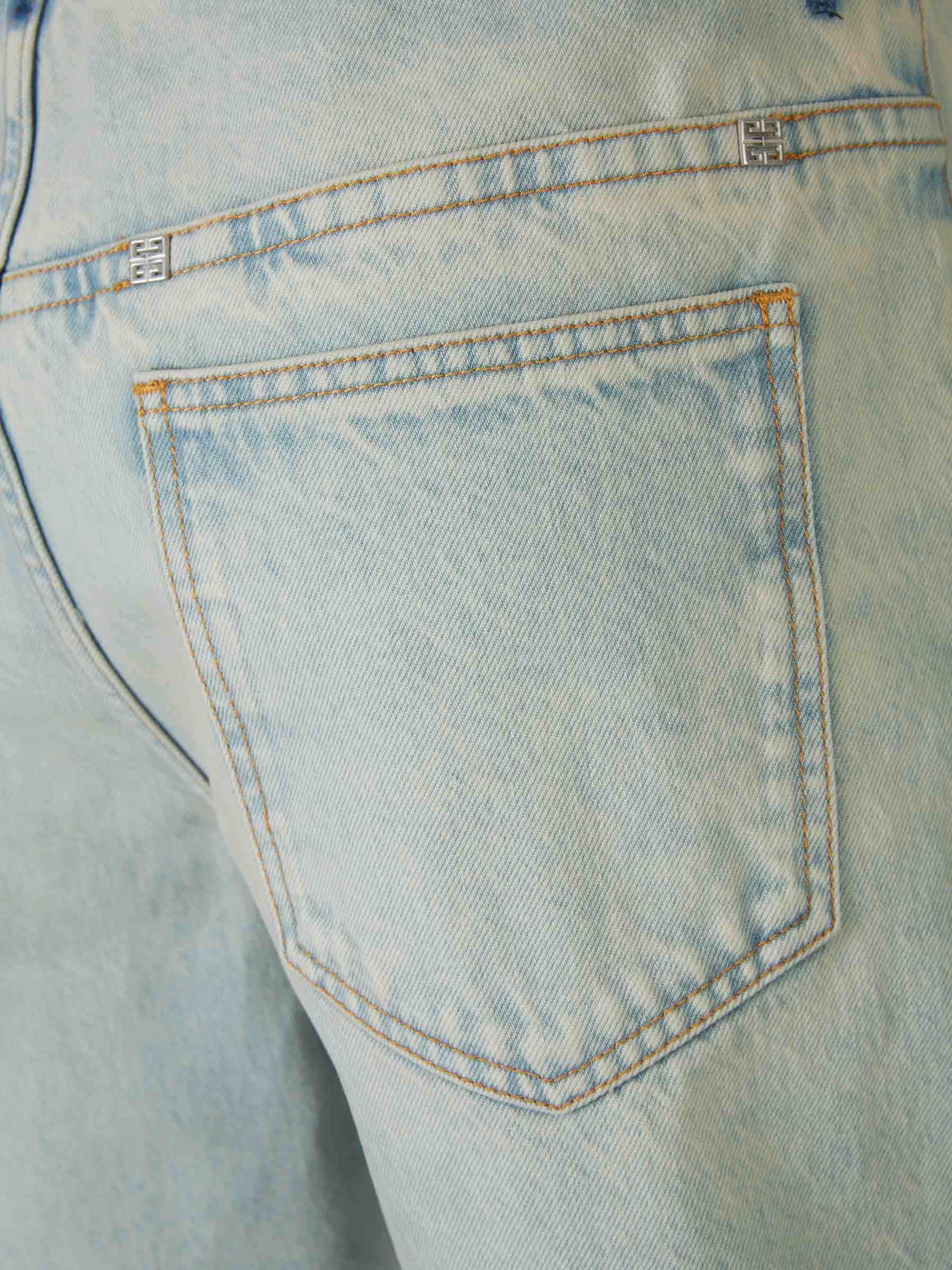 Outlet online Givenchy Hombre Bermudas Denim color Azul Denim sku 523-000958 01 - Foto 5