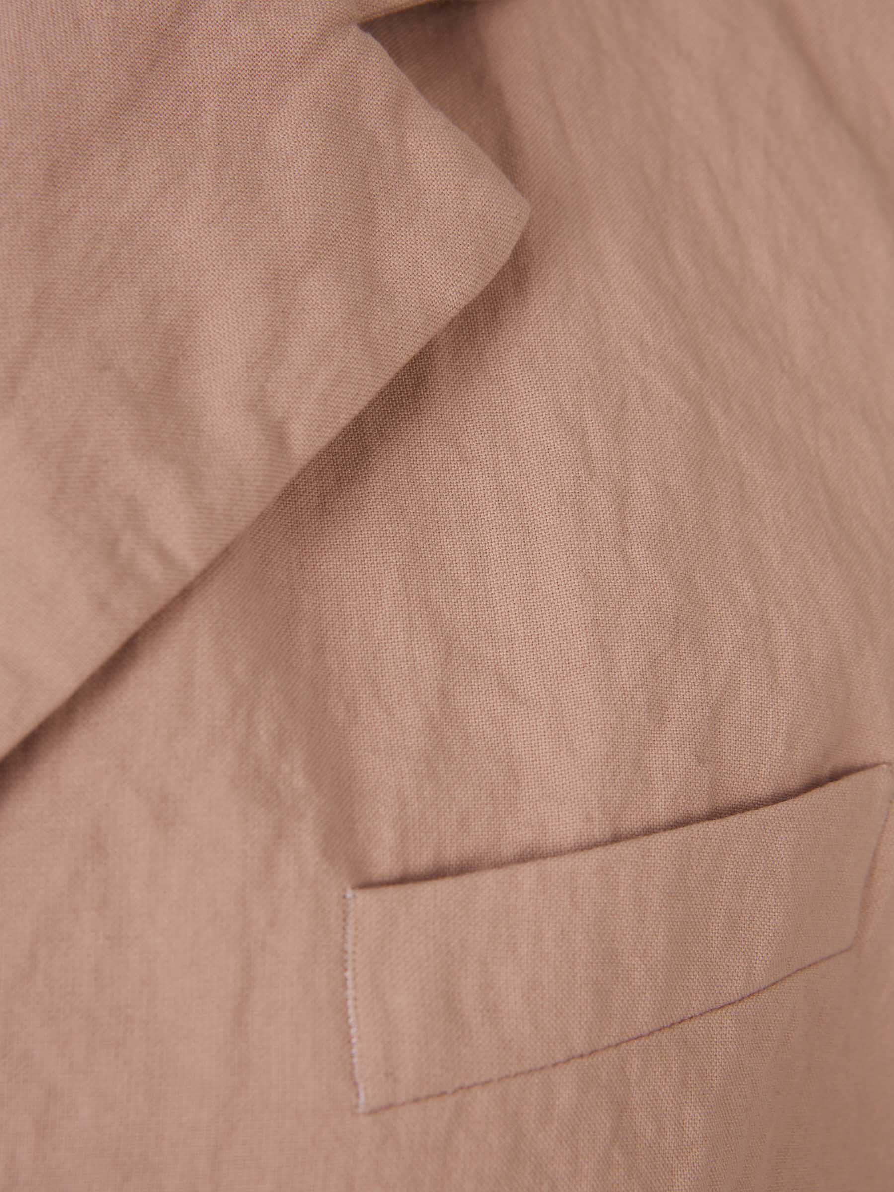 Outlet online Acne Studios Mujer Blazer Cropped Algodón color Rosa Empolvado sku 741-002117 01 - Foto 3