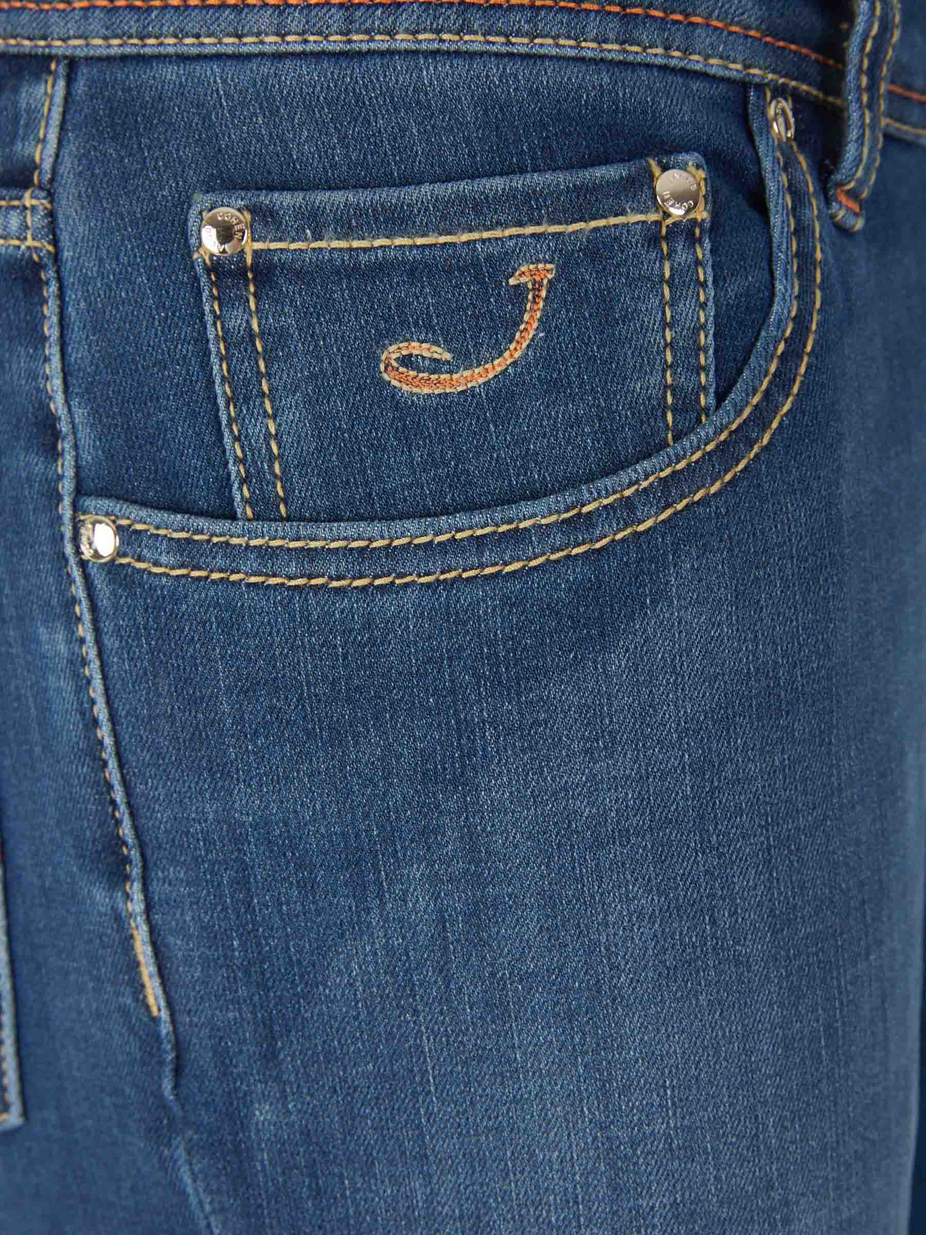 Outlet online Jacob Cohën Hombre Jeans Slim Fit Nick color Azul Denim sku 522-002620 01 - Foto 3