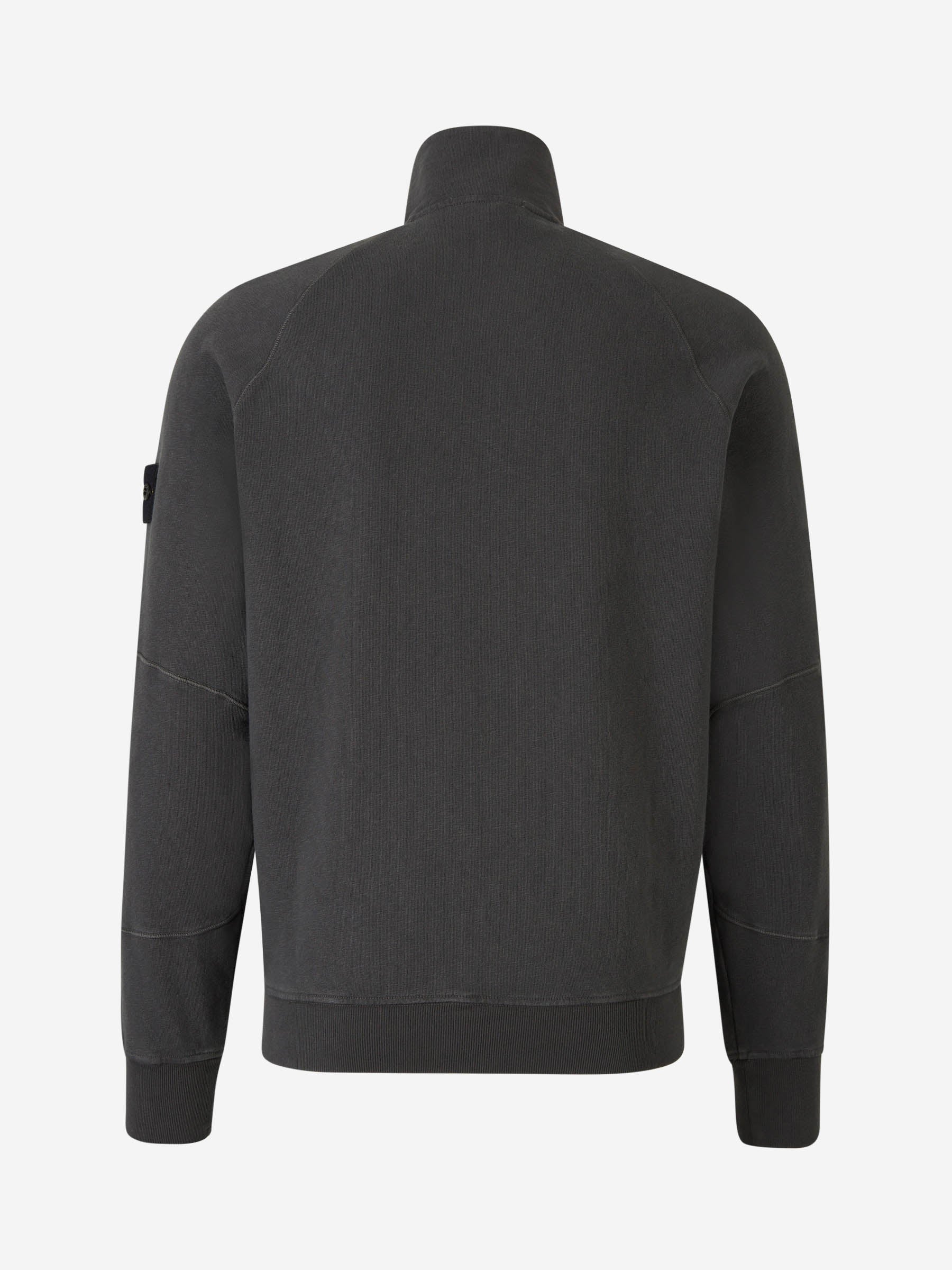 Outlet online Stone Island Hombre Sudadera Cremallera 65960 ‘OLD’ color Gris Antracita sku 545-001582 01 - Foto 2