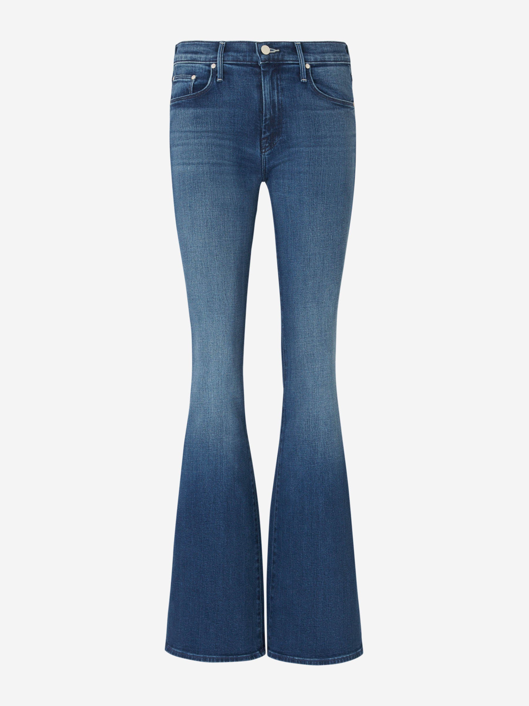 Outlet online Mother Mujer Jeans The Down Low color Azul Cobalto sku 763-001466 01 - Foto 1