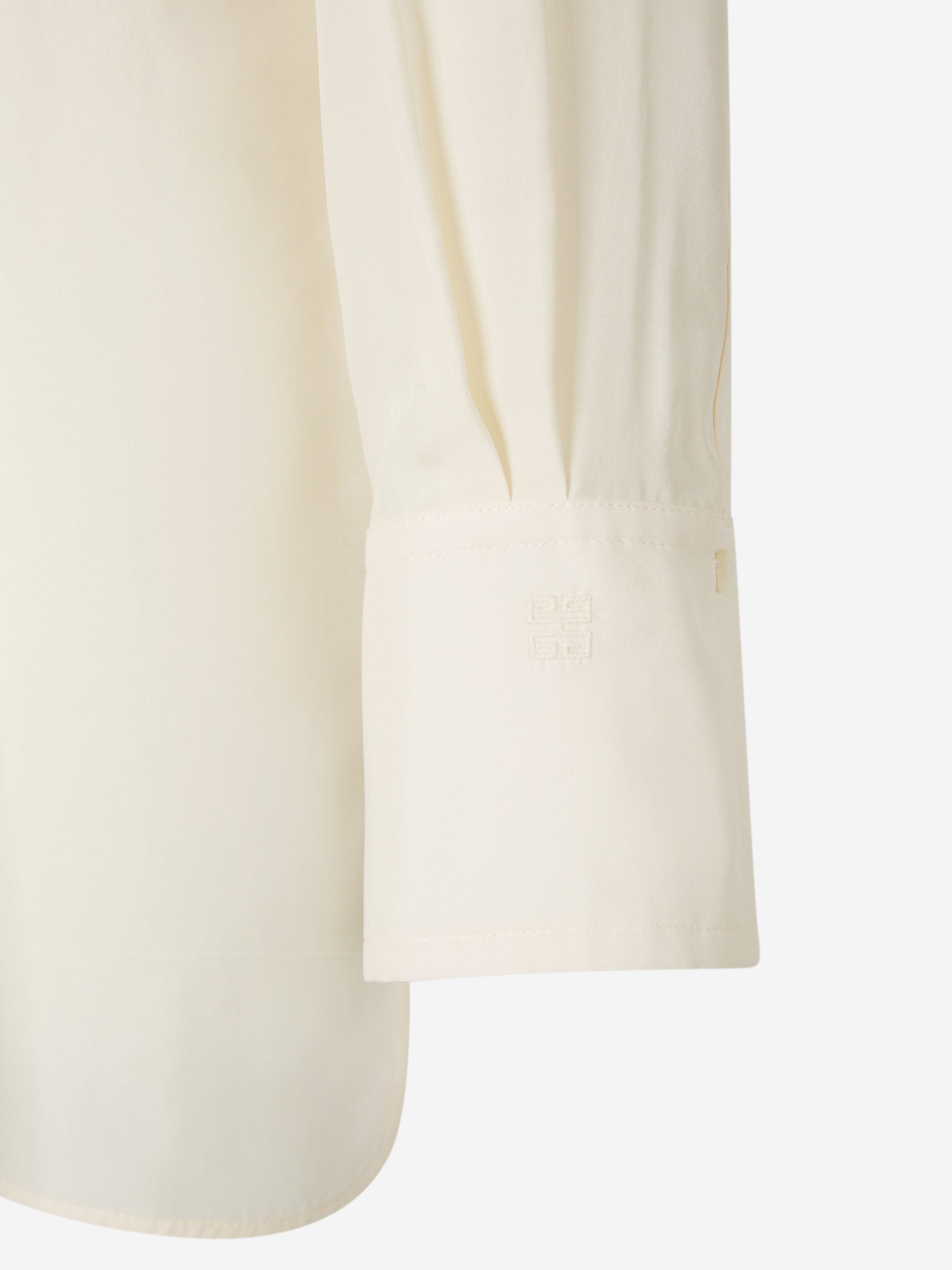 Outlet online Givenchy Mujer Blusa Voyou Seda color Crema sku 701-002116 01 - Foto 5