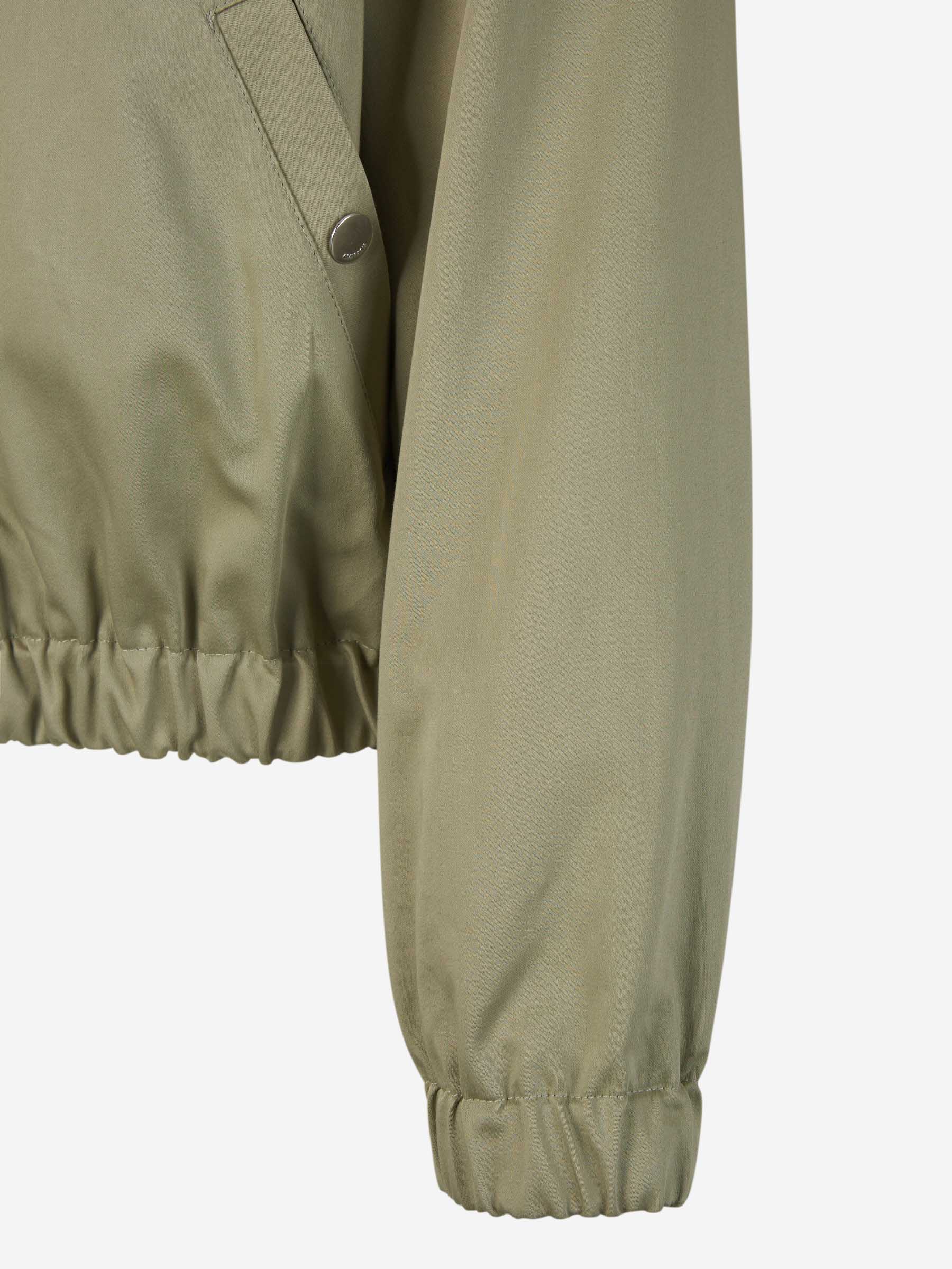Outlet online Ami Paris Hombre Chaqueta Bomber Logo color Verde Militar sku 512-002194 02 - Foto 5