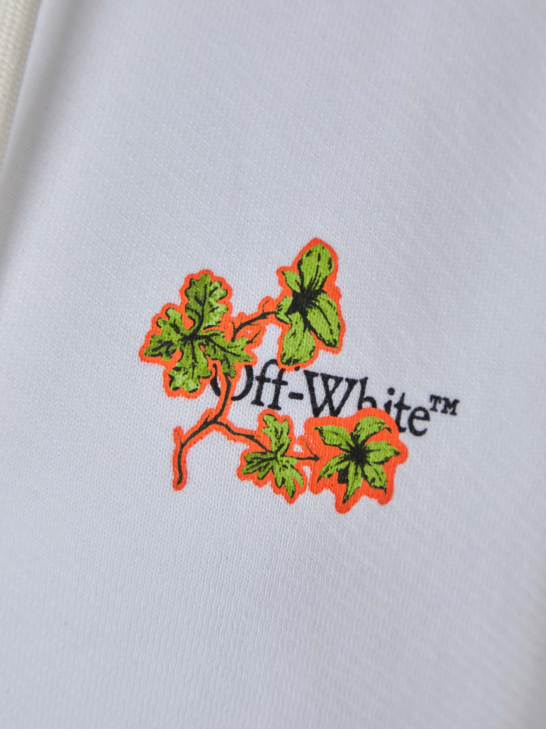 Outlet online Off-White Mujer Sudadera Ramage Flower color Blanco sku 715-000148 01 - Foto 4