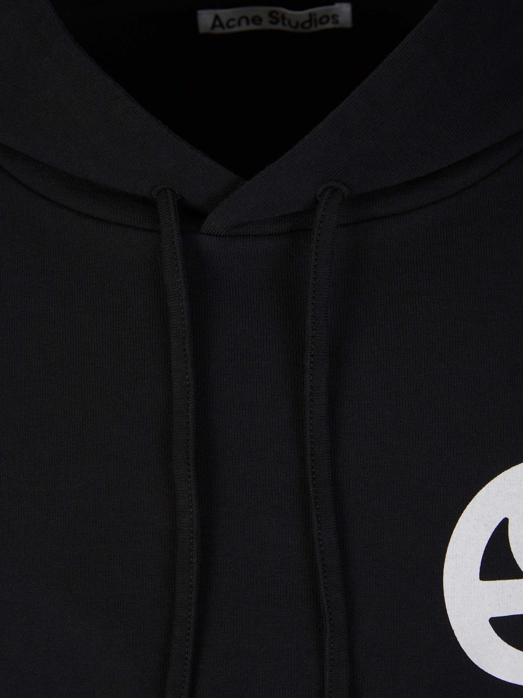 Outlet online Acne Studios Hombre Sudadera Estampada Capucha color Negro sku 545-001525 01 - Foto 3