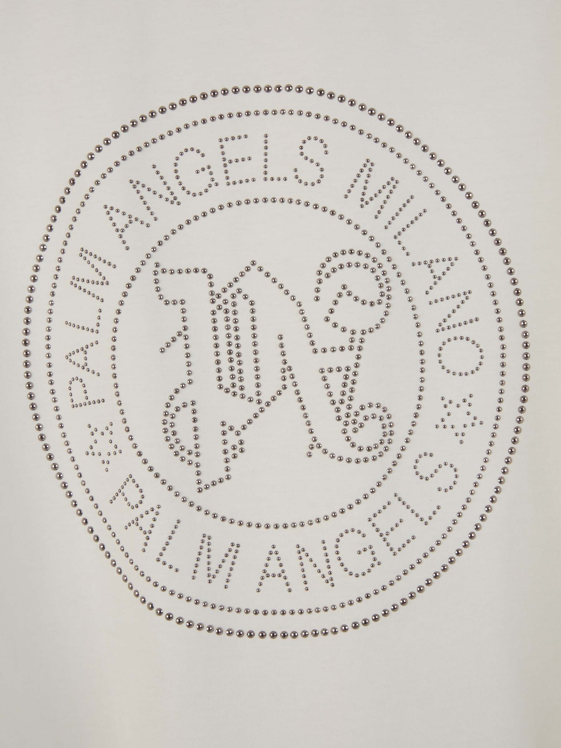 Outlet online Palm Angels Hombre Camiseta Estampada Algodón color Beis sku 553-003589 01 - Foto 3