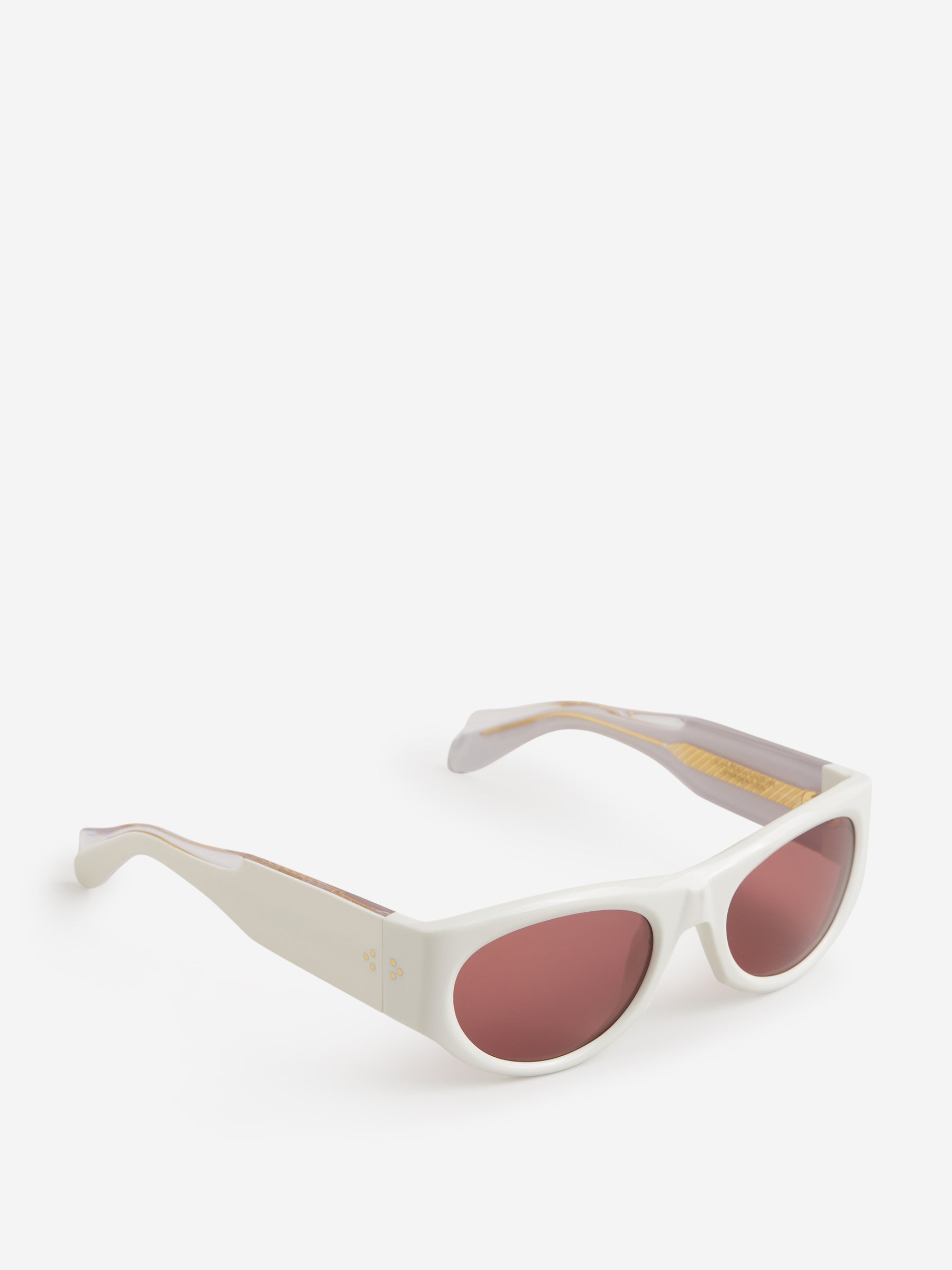 Cutler & Gross Gafas De Sol Redondas color Marfil sku 614-002455 01 - Foto 2