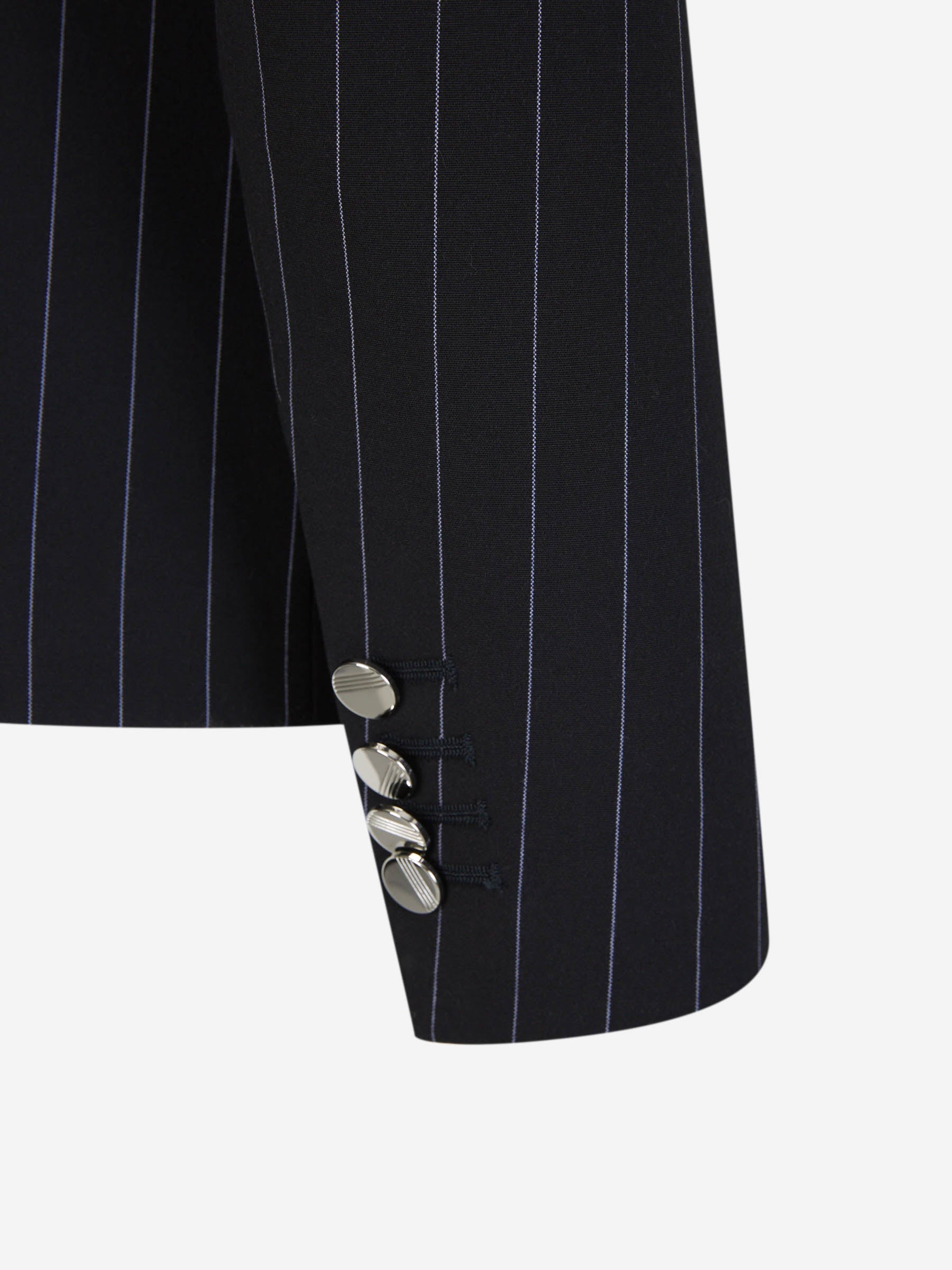 Outlet online The Attico Mujer Blazer Motivo Rayas color Azul Noche sku 741-002091 01 - Foto 5