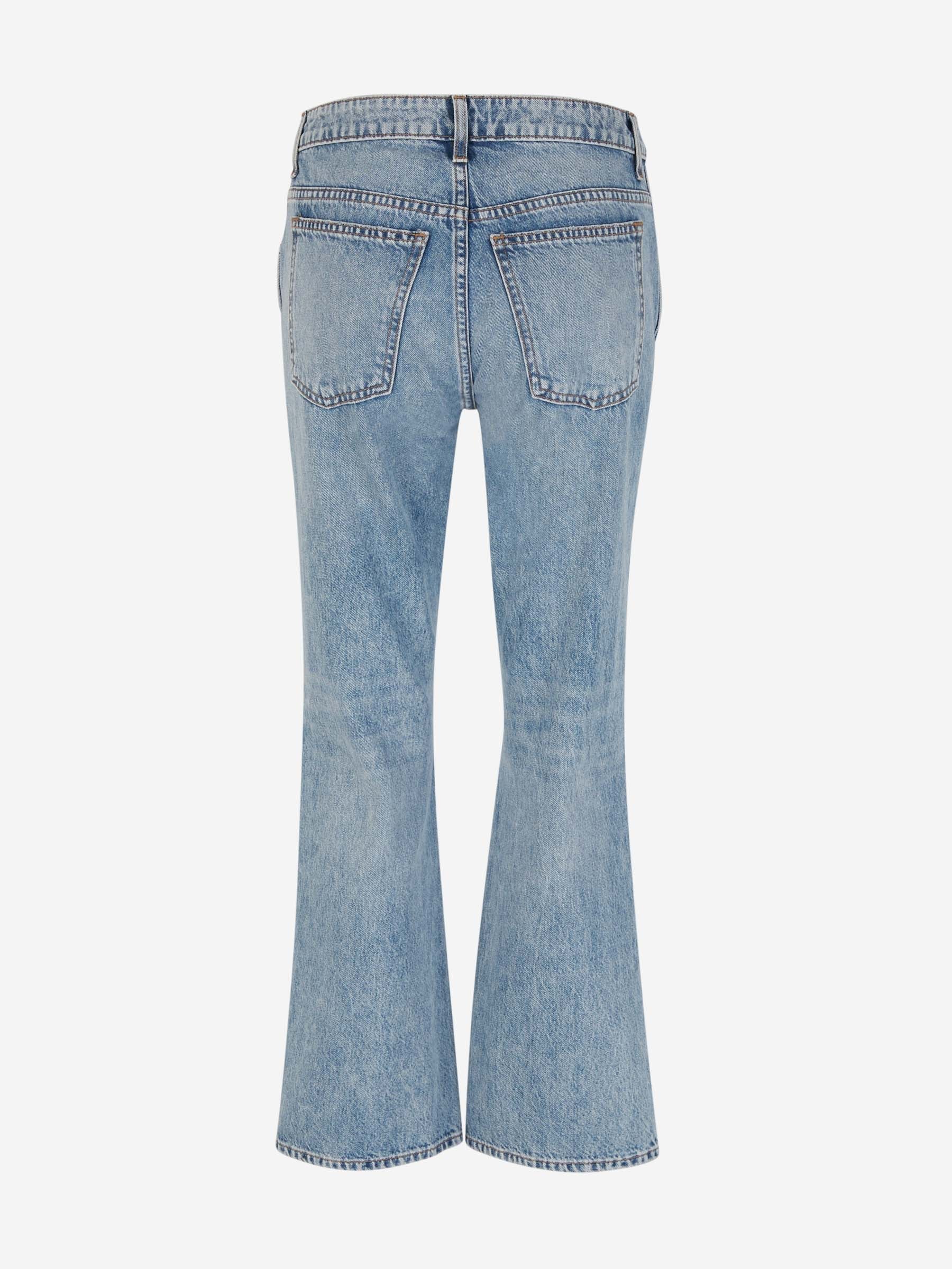 Outlet online Khaite Mujer Jeans Rectos color Azul Denim sku 763-001536 01 - Foto 2