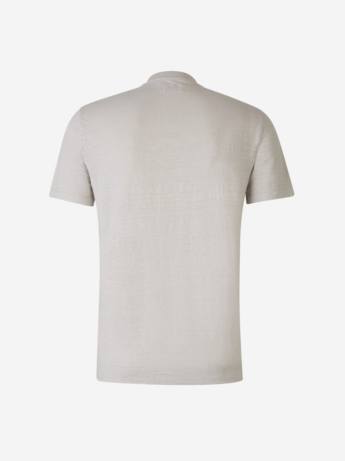 Outlet online Santa Eulalia Hombre Camiseta Punto Lino color Gris Claro sku 553-003693 01 - Foto 2
