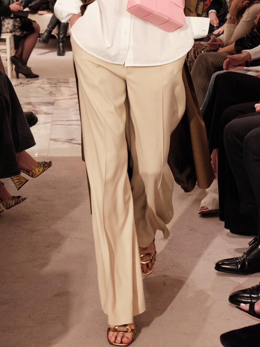 Outlet online Rodebjer Mujer Pantalones Pinza Anchos color Crema sku 761-003102 01 - Foto 5