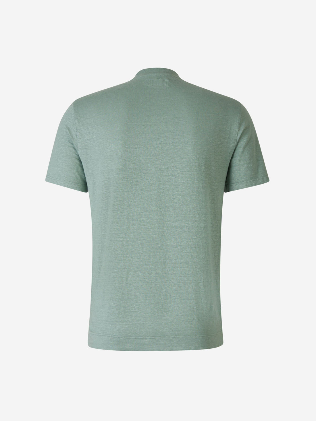 Outlet online Santa Eulalia Hombre Camiseta Punto Lino color Verde Menta sku 553-003693 02 - Foto 2