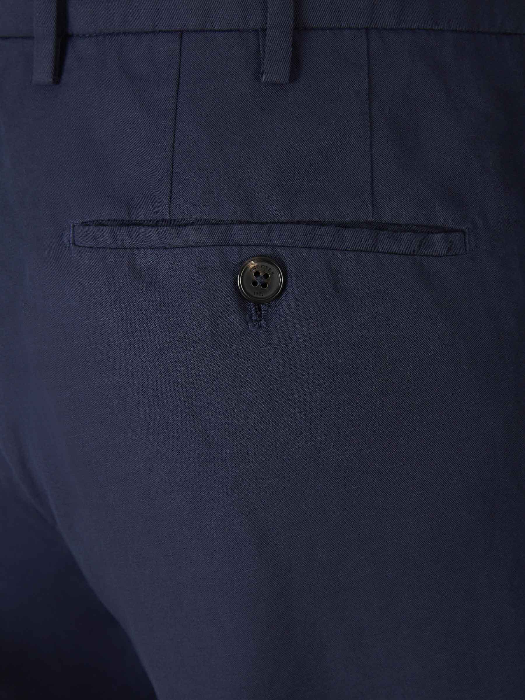 Outlet online Incotex Hombre Traje Liso Lino color Azul Marino sku 312-002812 03 - Foto 9