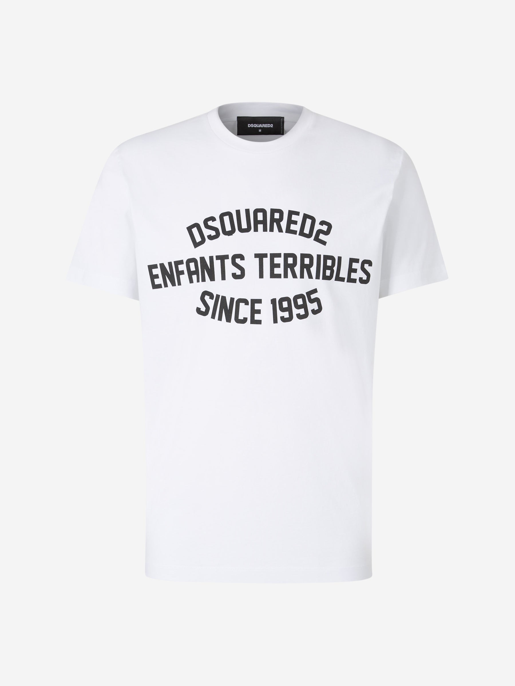 Outlet online Dsquared2 Hombre Camiseta Cool Logo color Blanco sku 553-003814 01 - Foto 1