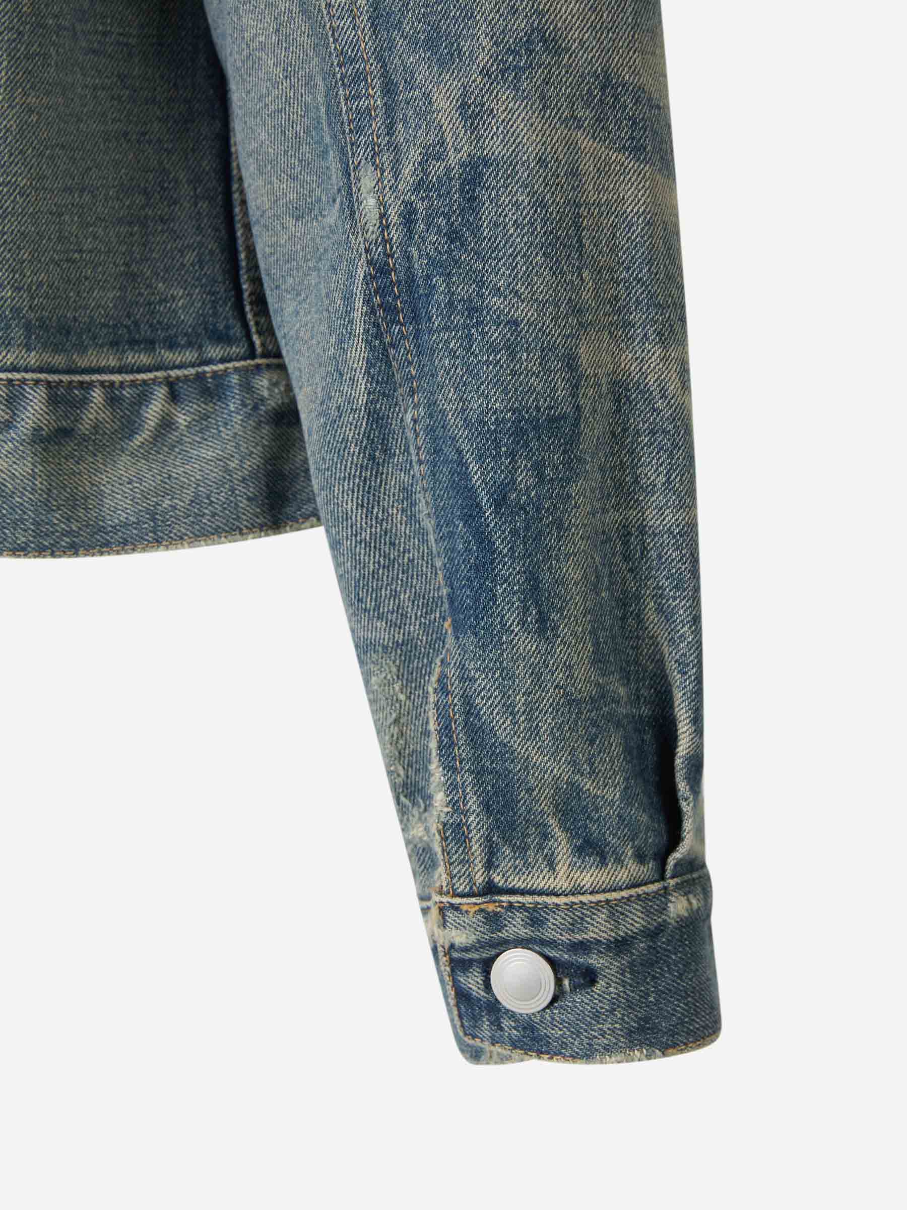 Outlet online John Elliott Hombre Chaqueta Thumper Tipo II color Azul Denim sku 512-002174 01 - Foto 6
