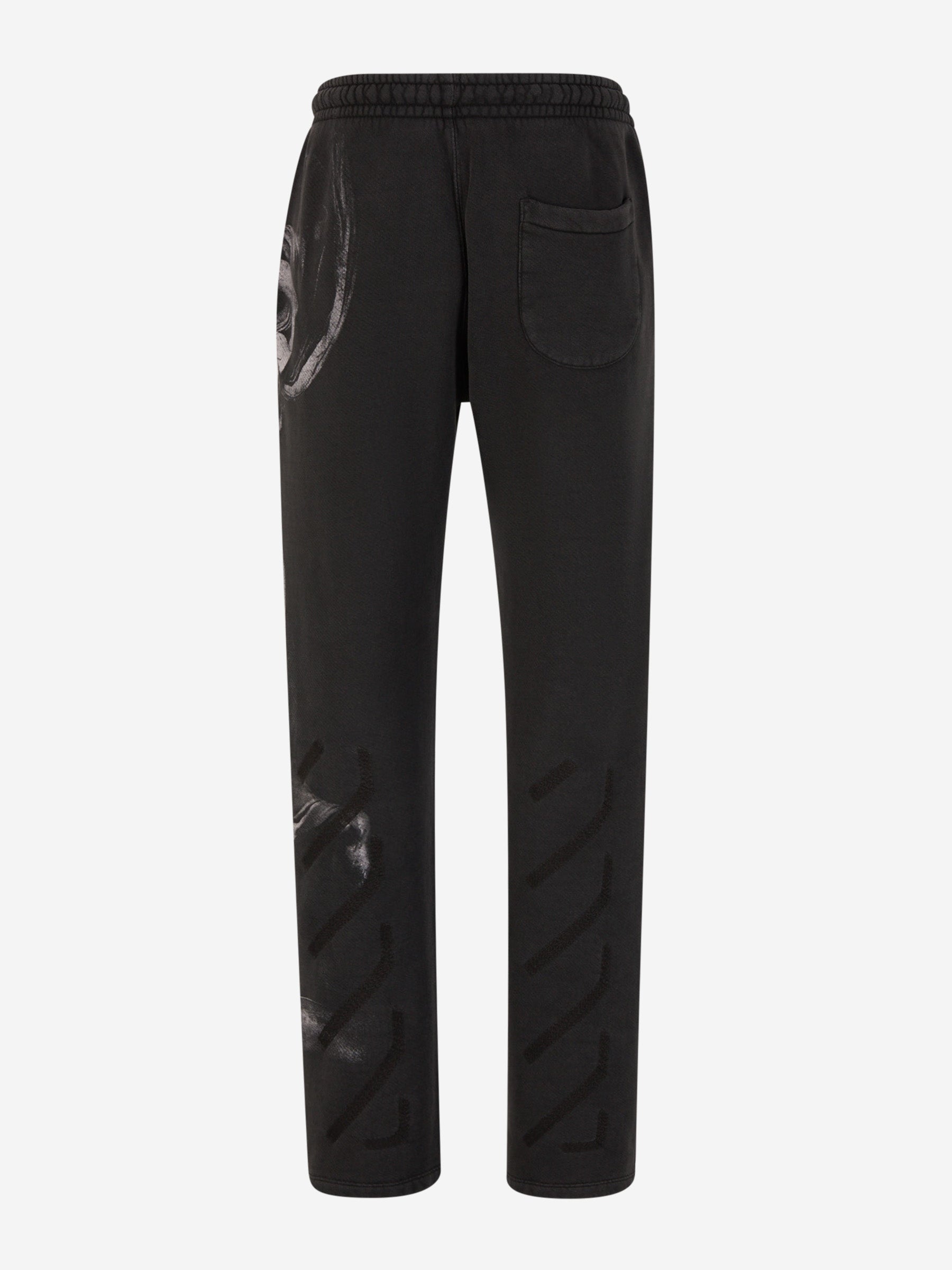 Outlet online Off-White Hombre Joggers Matthew Algodón color Marfil sku 521-002963 01 - Foto 3
