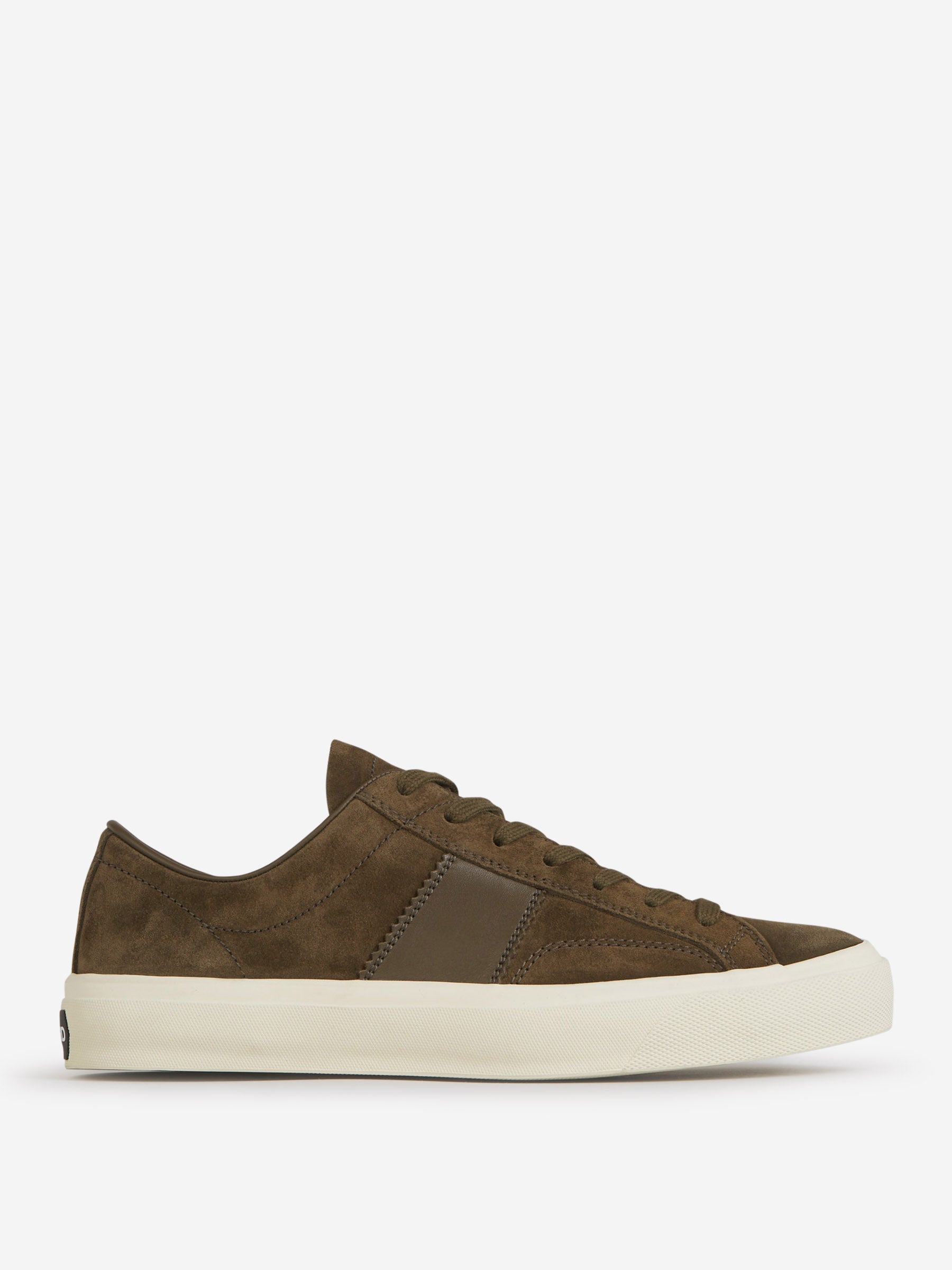 Outlet online Tom Ford Hombre Sneakers Piel Ante color Verde Militar sku 616-002735 01 - Foto 1
