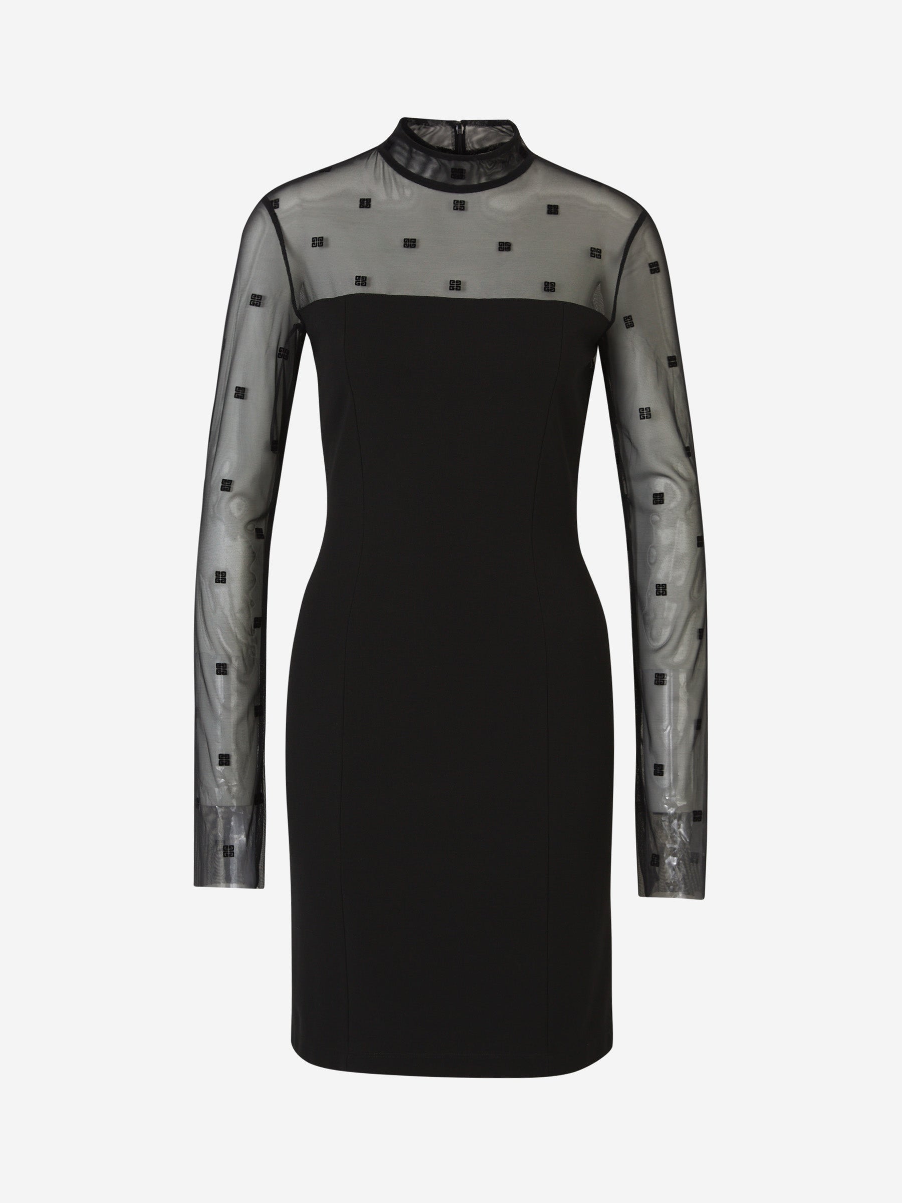 Outlet online Givenchy Mujer Vestido Mini Monograma color Negro sku 731-005895 01 - Foto 1