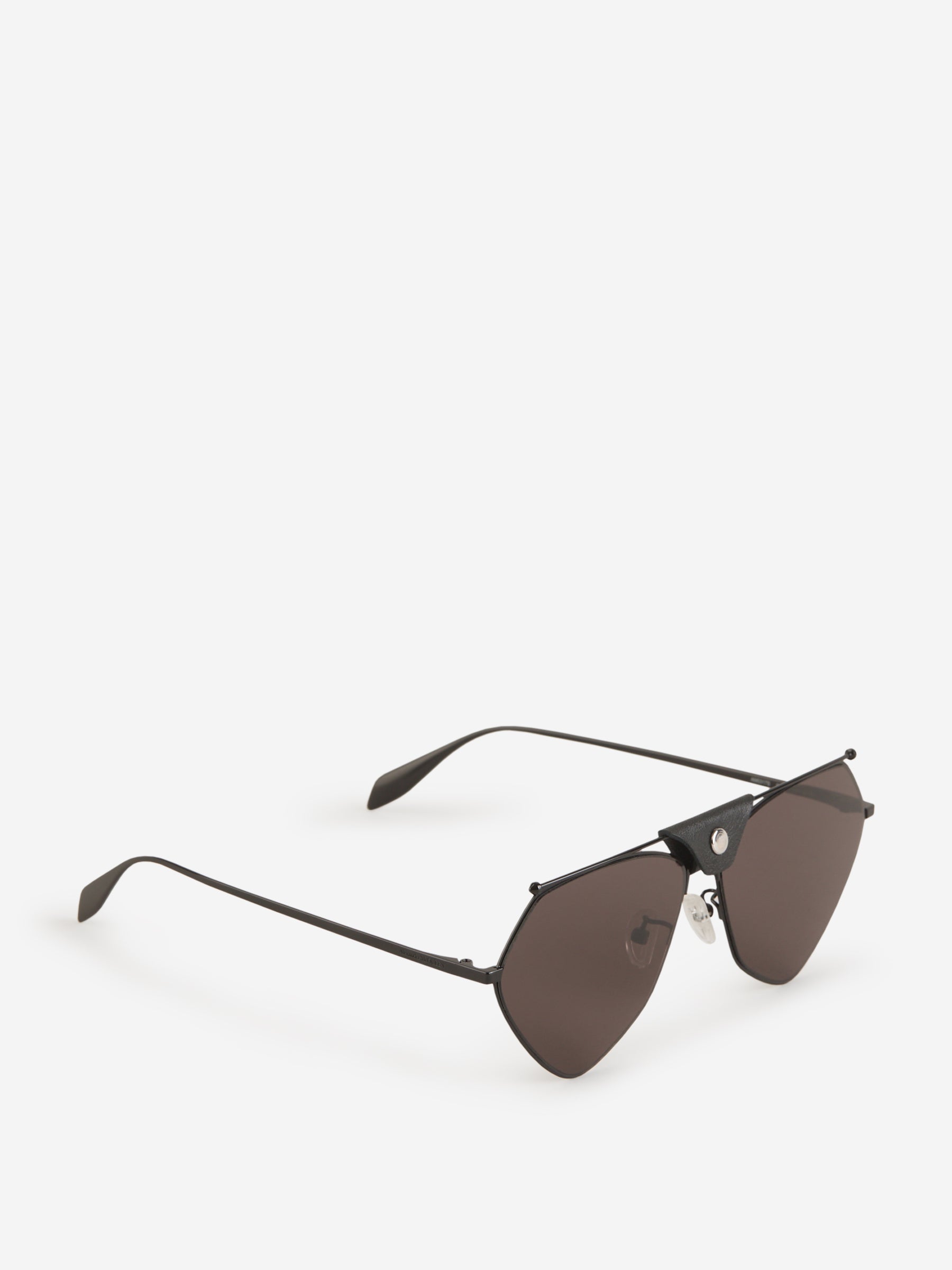 Outlet online McQueen Hombre Gafas de Sol Geométricas color Negro sku 614-002667 01 - Foto 2