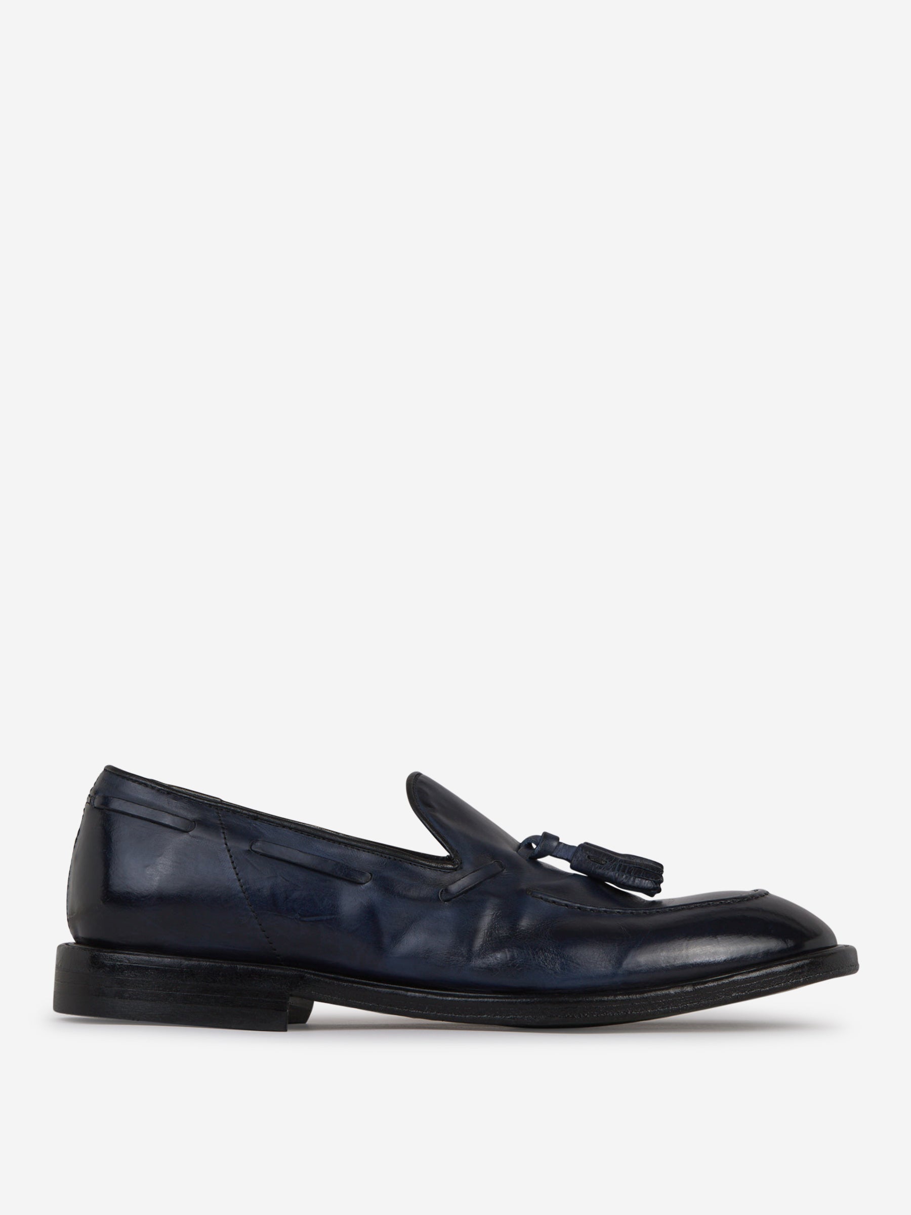 Outlet online Green George Hombre Mocasines Piel Borlas color Azul Marino sku 611-004429 01 - Foto 1