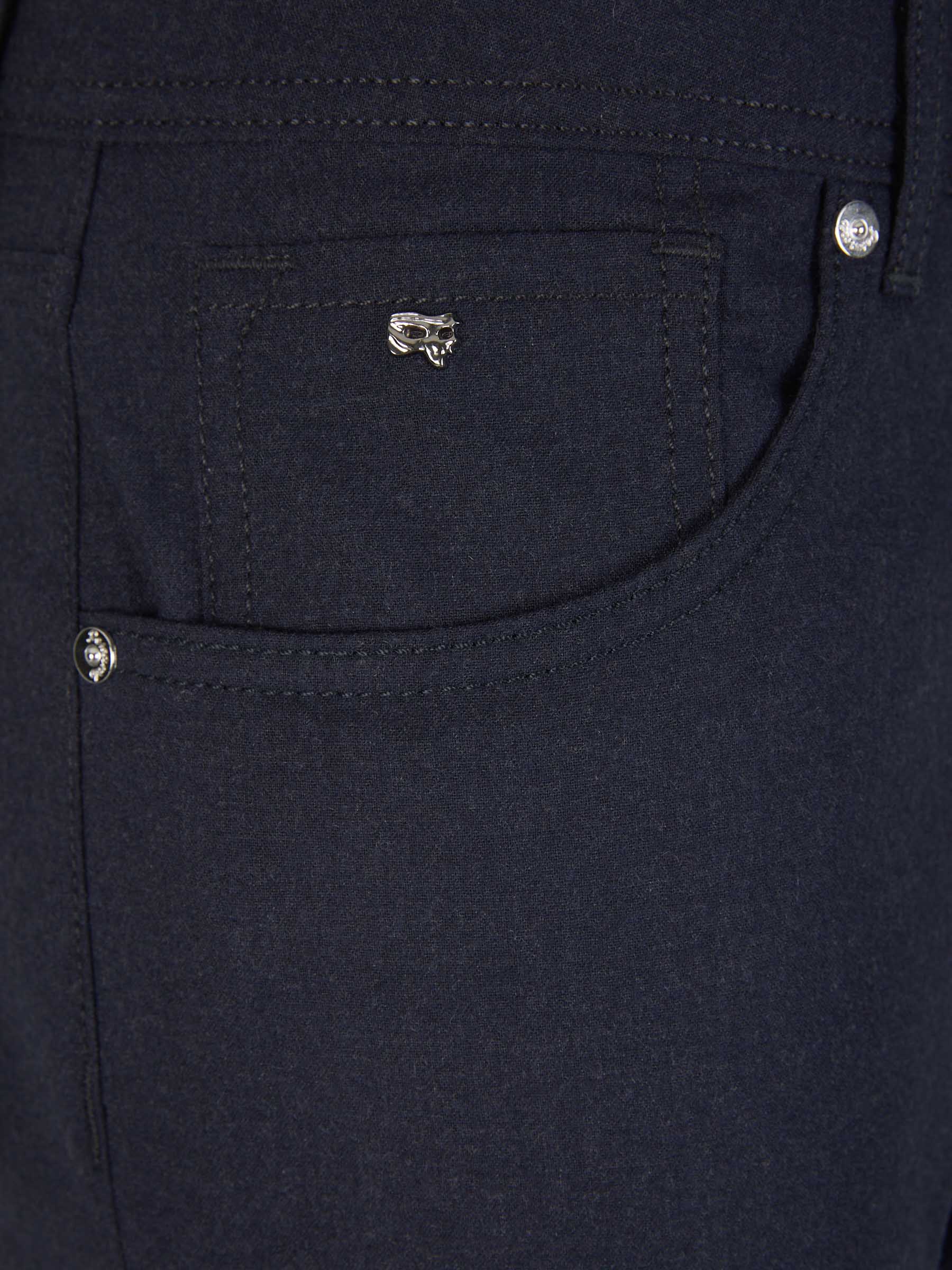 Outlet online Marco Pescarolo Hombre Pantalones Cinco Bolsillos color Azul Noche sku 522-002700 01 - Foto 3