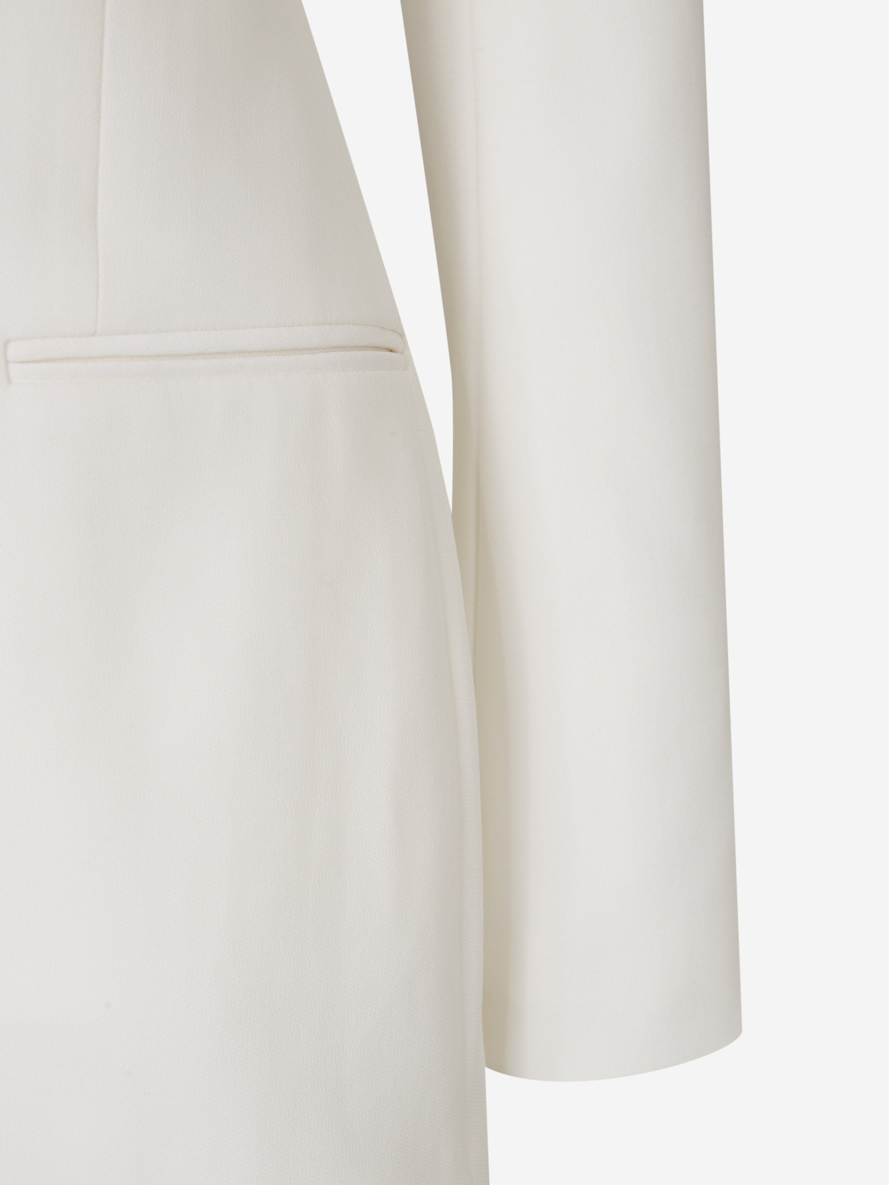 Outlet online Balmain Mujer Blazer Liso Viscosa color Blanco sku 741-002078 01 - Foto 6