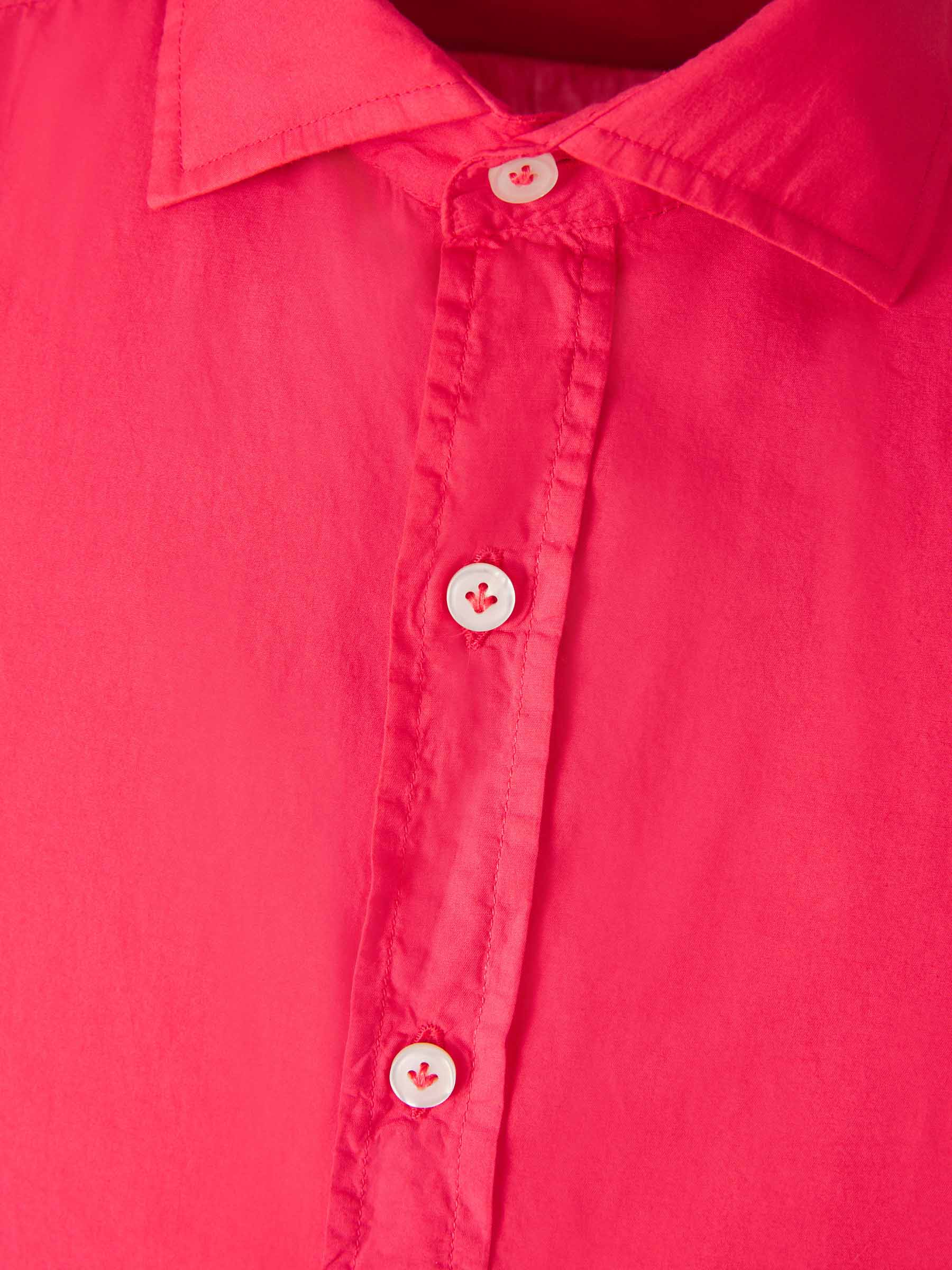 Outlet online Santa Eulalia Hombre Camisa Formal Algodón color Coral sku 531-006251 07 - Foto 3