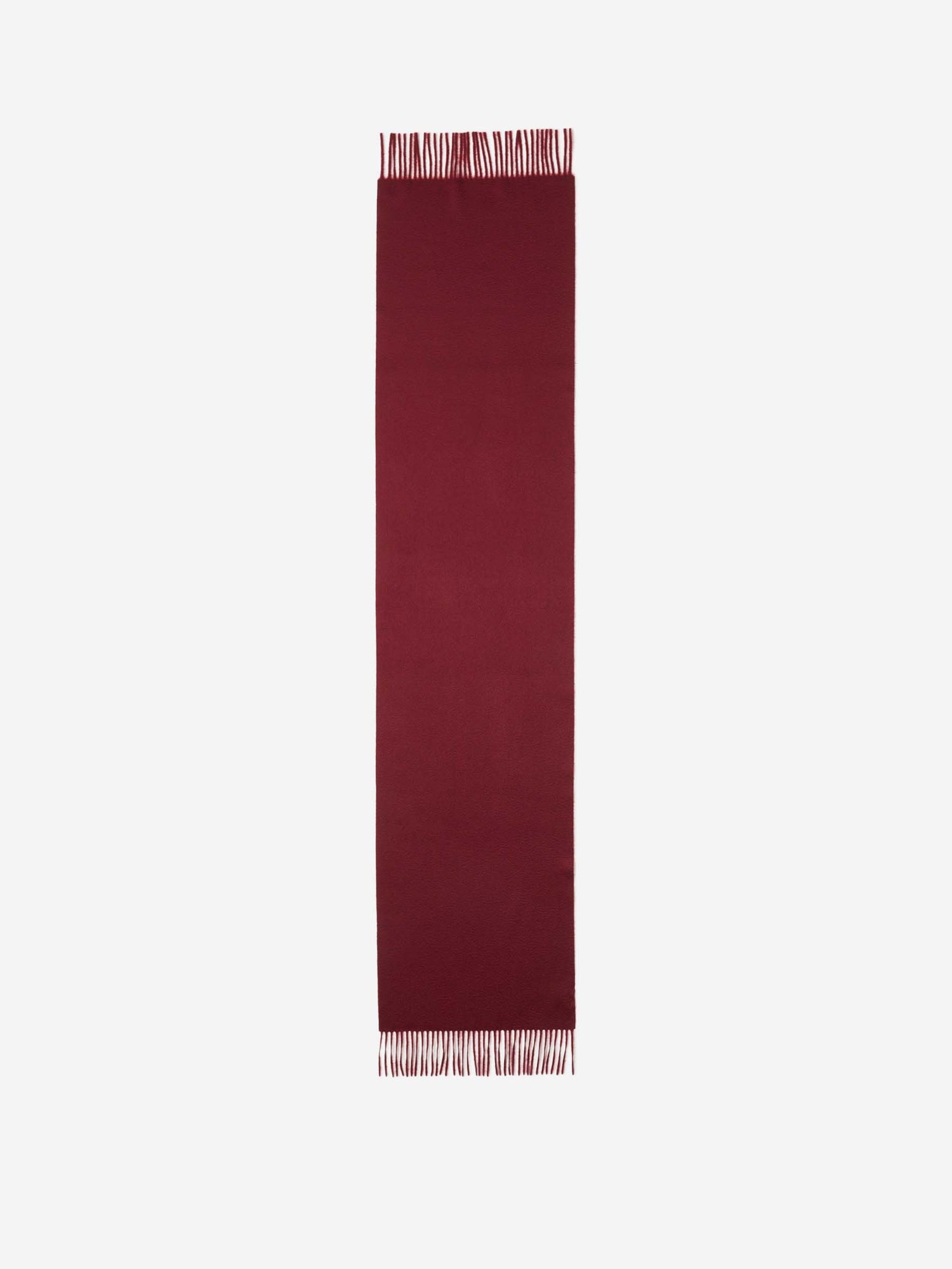 Santa Eulalia Bufanda Lisa Cachemira color Burdeos sku 630-001441 03 - Foto 2