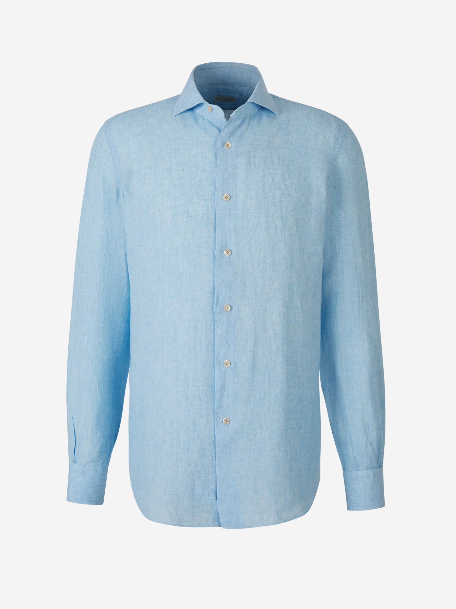 Outlet online Santa Eulalia Hombre Camisa Fluida Lino color Azul sku 531-006248 01 - Foto 1