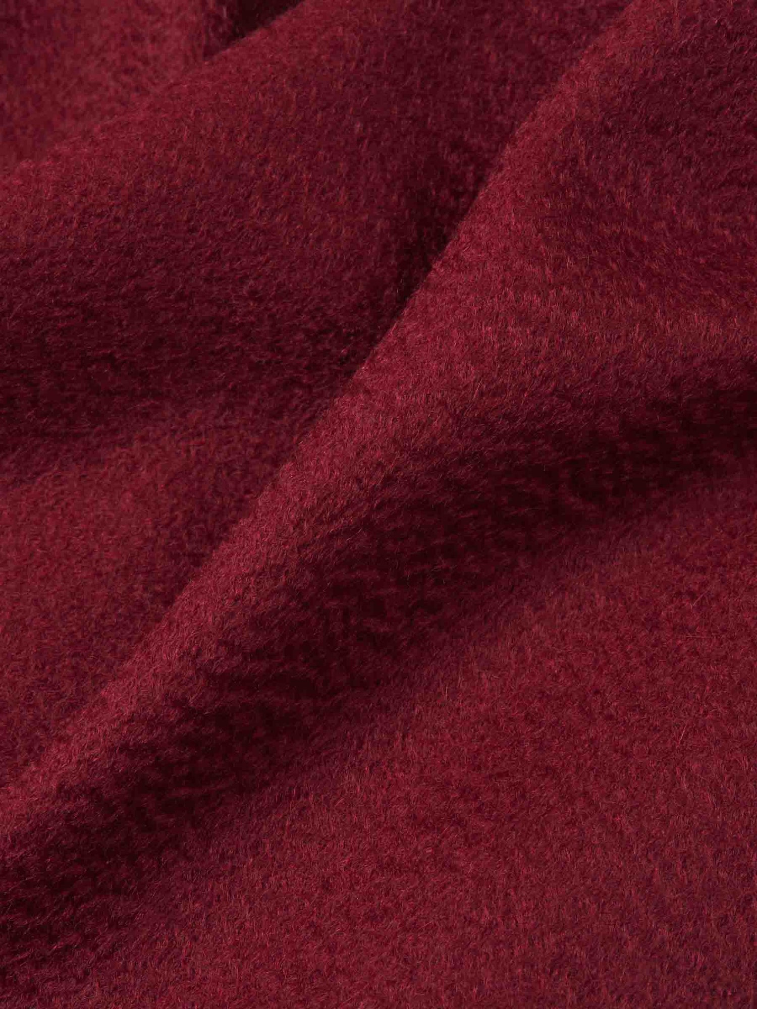 Santa Eulalia Bufanda Lisa Cachemira color Burdeos sku 630-001441 03 - Foto 3