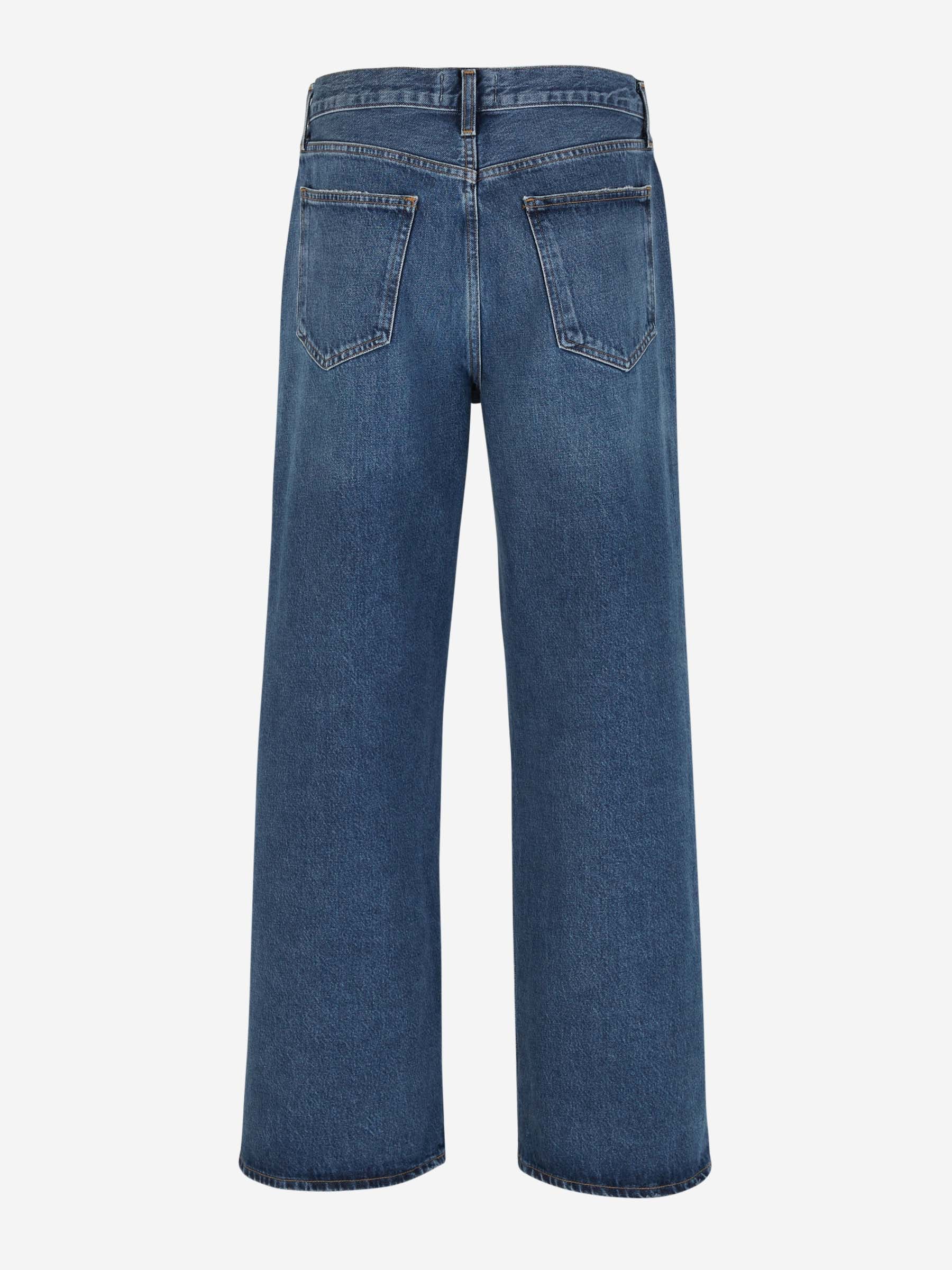 Outlet online Agolde Mujer Jeans Slung Baggy color Azul Denim Oscuro sku 763-001498 01 - Foto 3