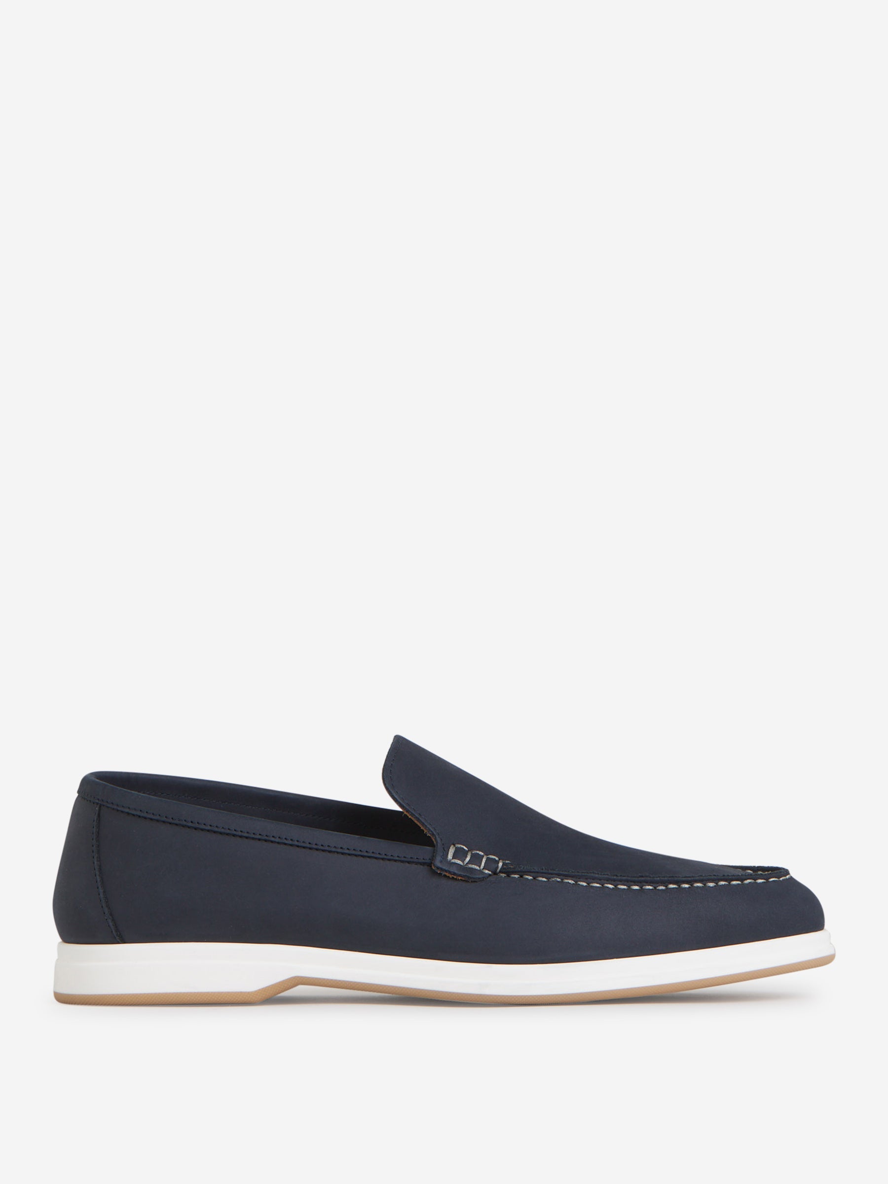 Outlet online Enrico Mandelli Hombre Mocasines Yacht Piel color Azul sku 611-004365 01 - Foto 1