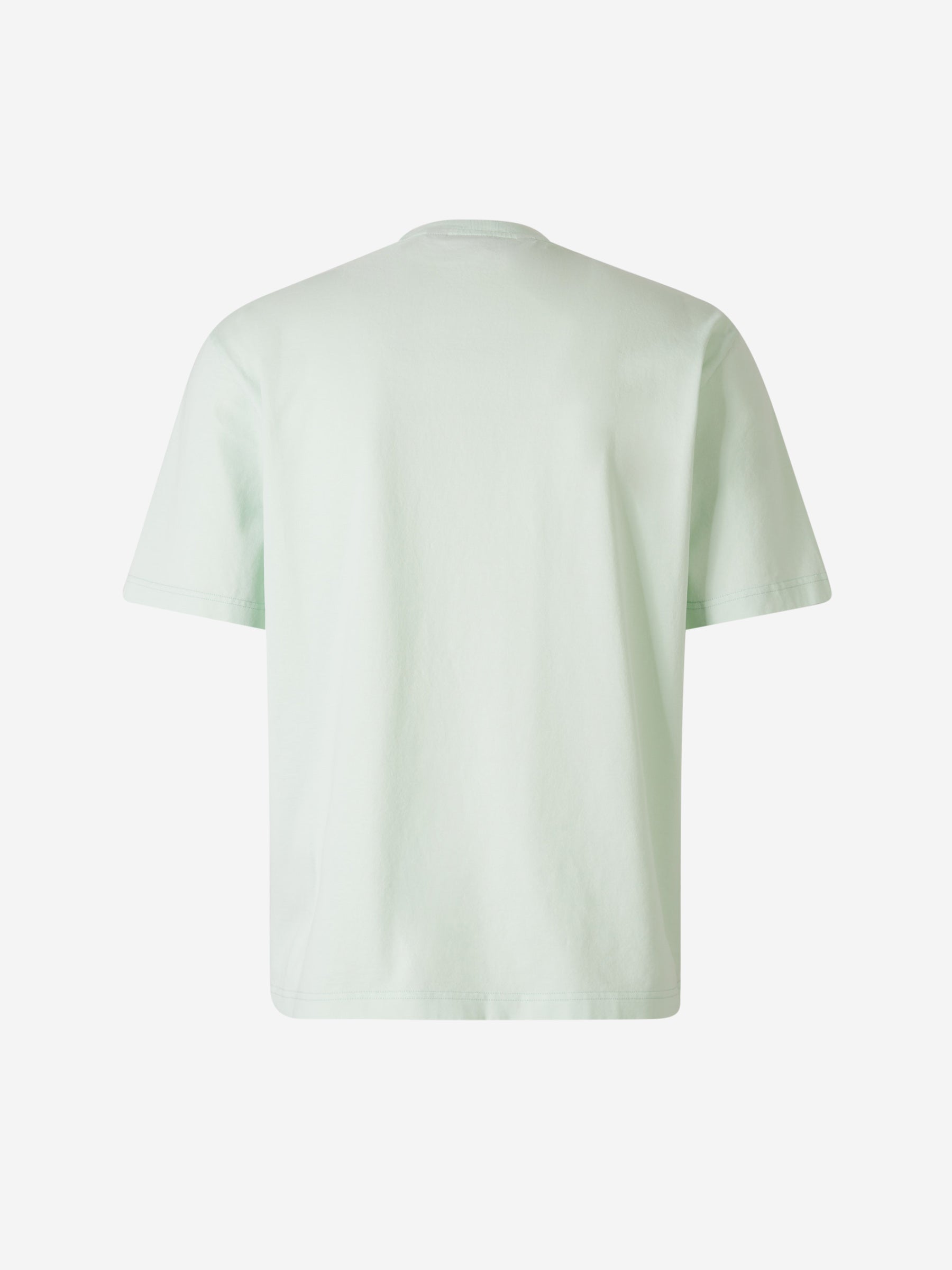 Outlet online Palm Angels Hombre Camiseta Algodón Logo color Verde Menta sku 553-003611 03 - Foto 2