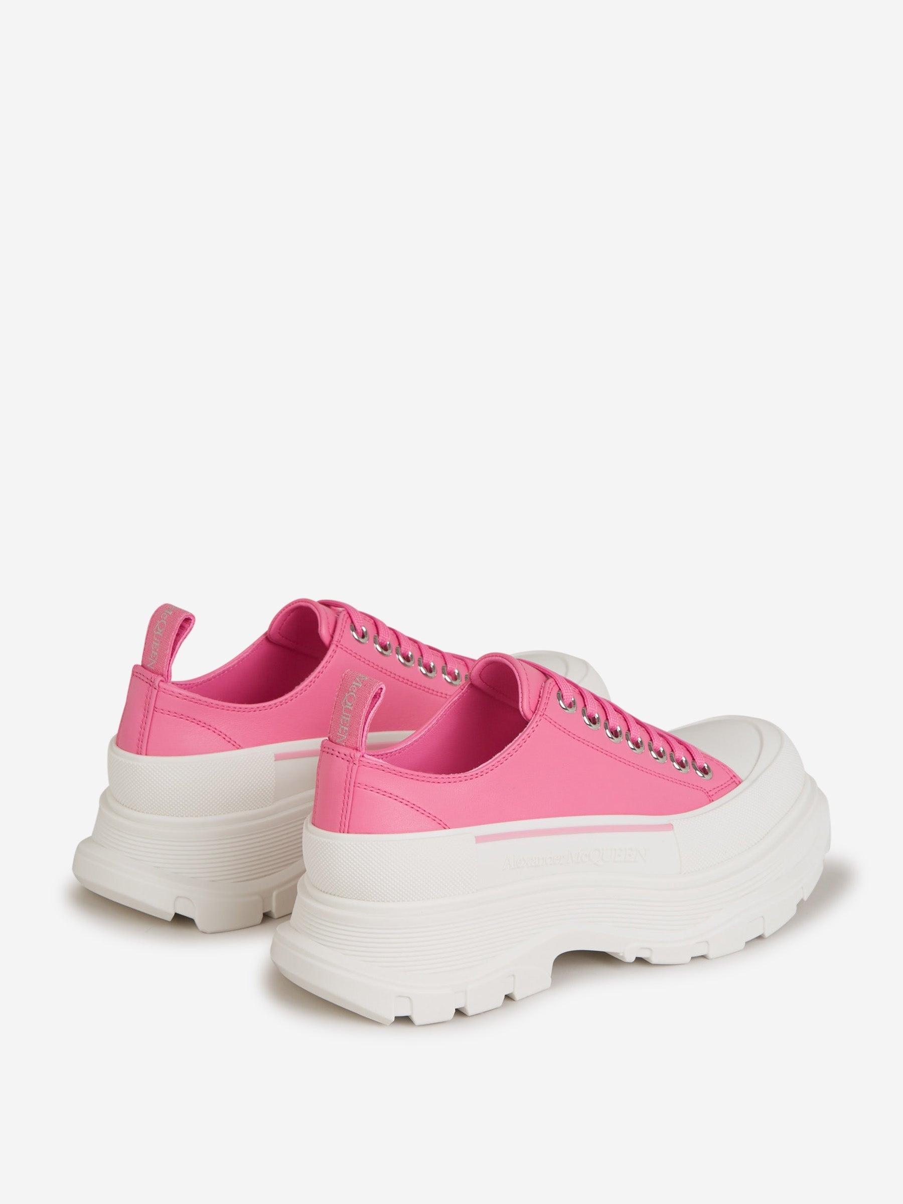 Outlet online McQueen Mujer Sneakers Piel Lisa color Rosa sku 806-000319 01 - Foto 3