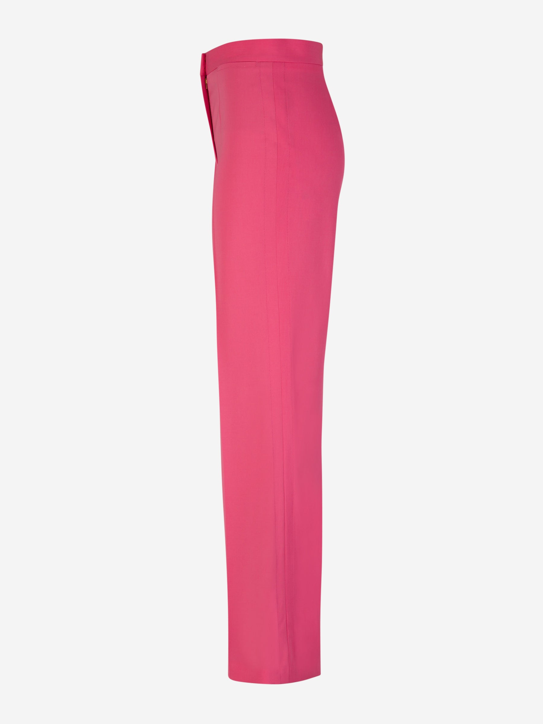 Outlet online Stella McCartney Mujer Pantalones Formales Lana color Fucsia sku 761-003446 01 - Foto 2